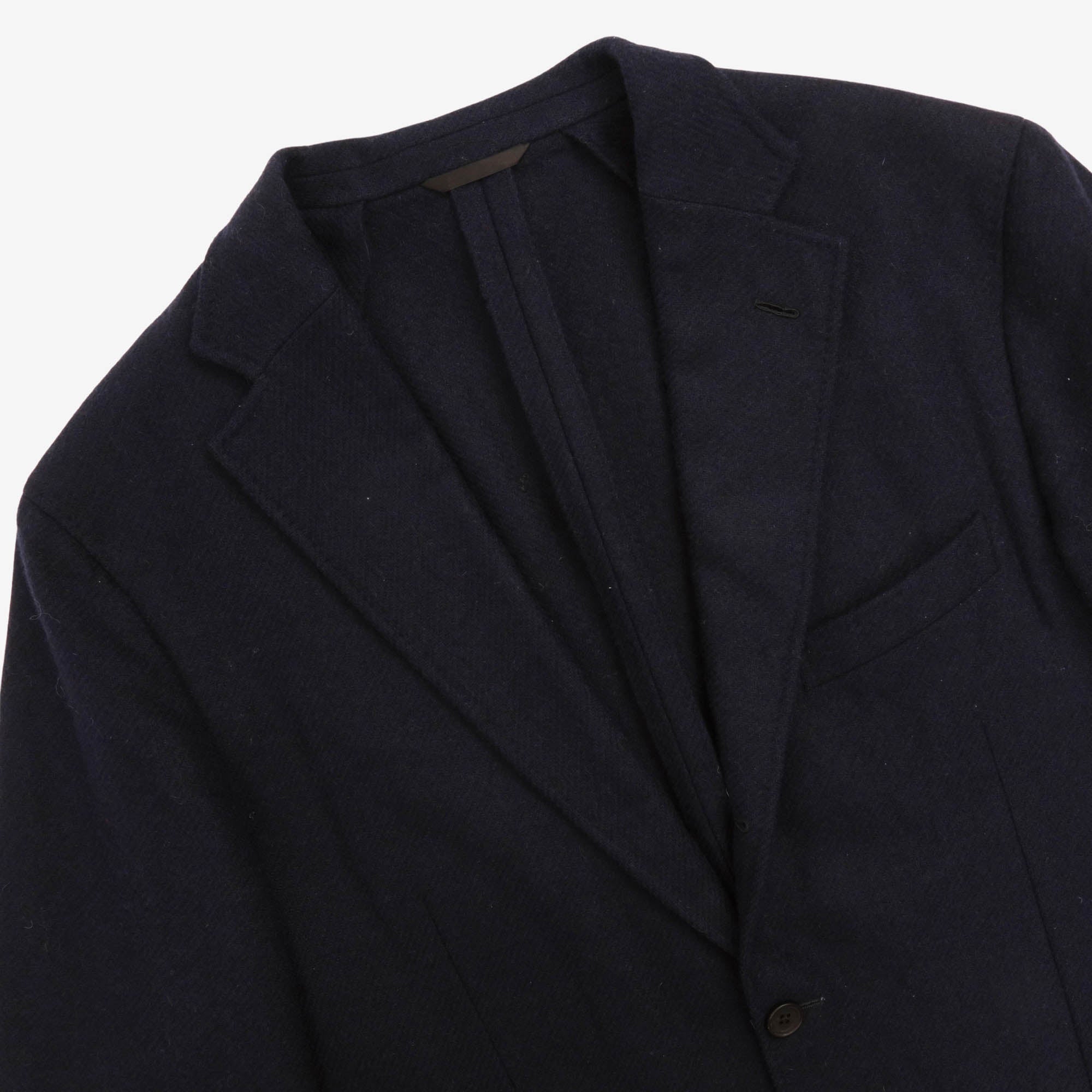 Wool Unstructured Blazer