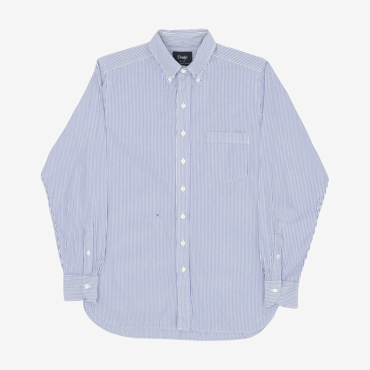 Drakes Striped BD Shirt – Marrkt