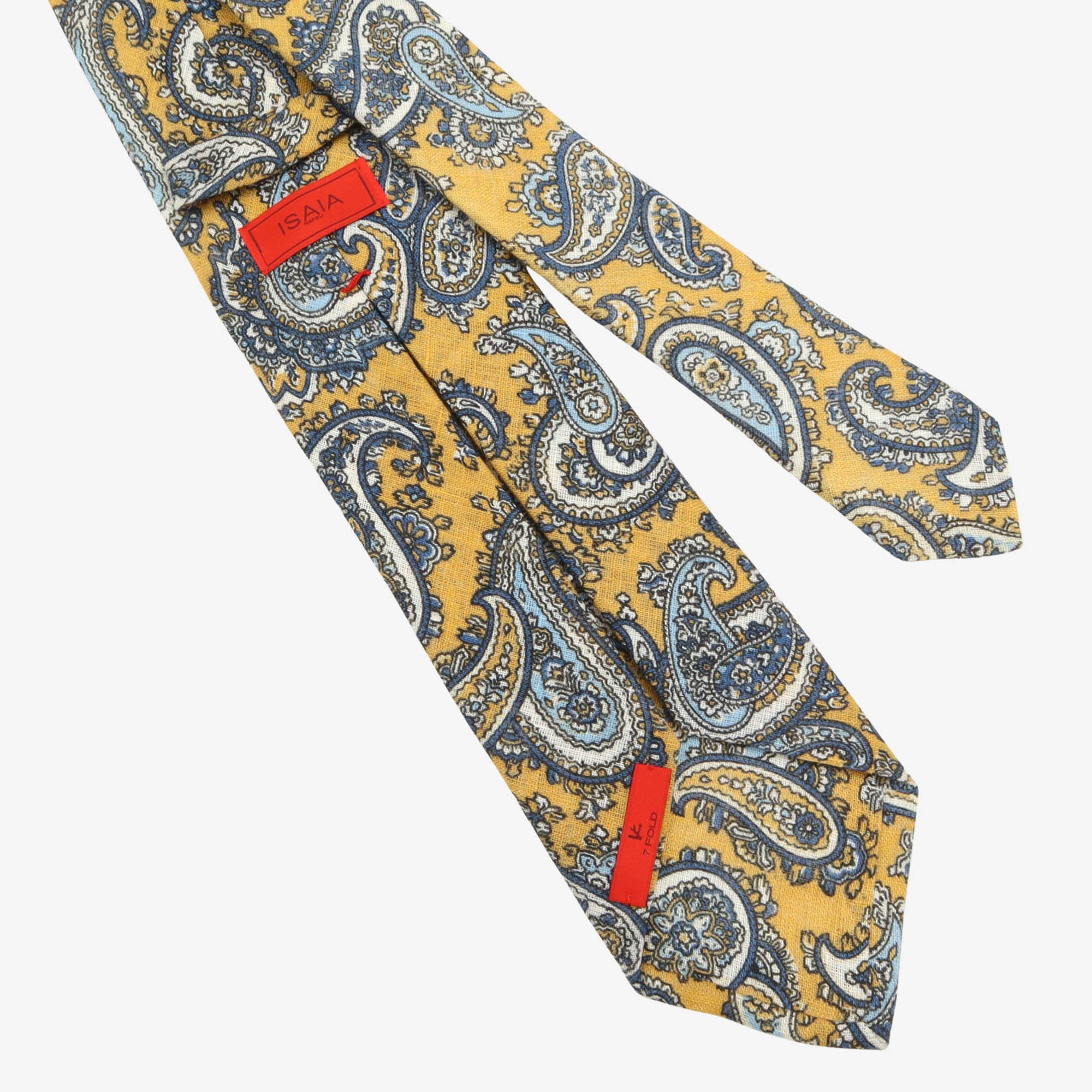 Linen Paisley Tie