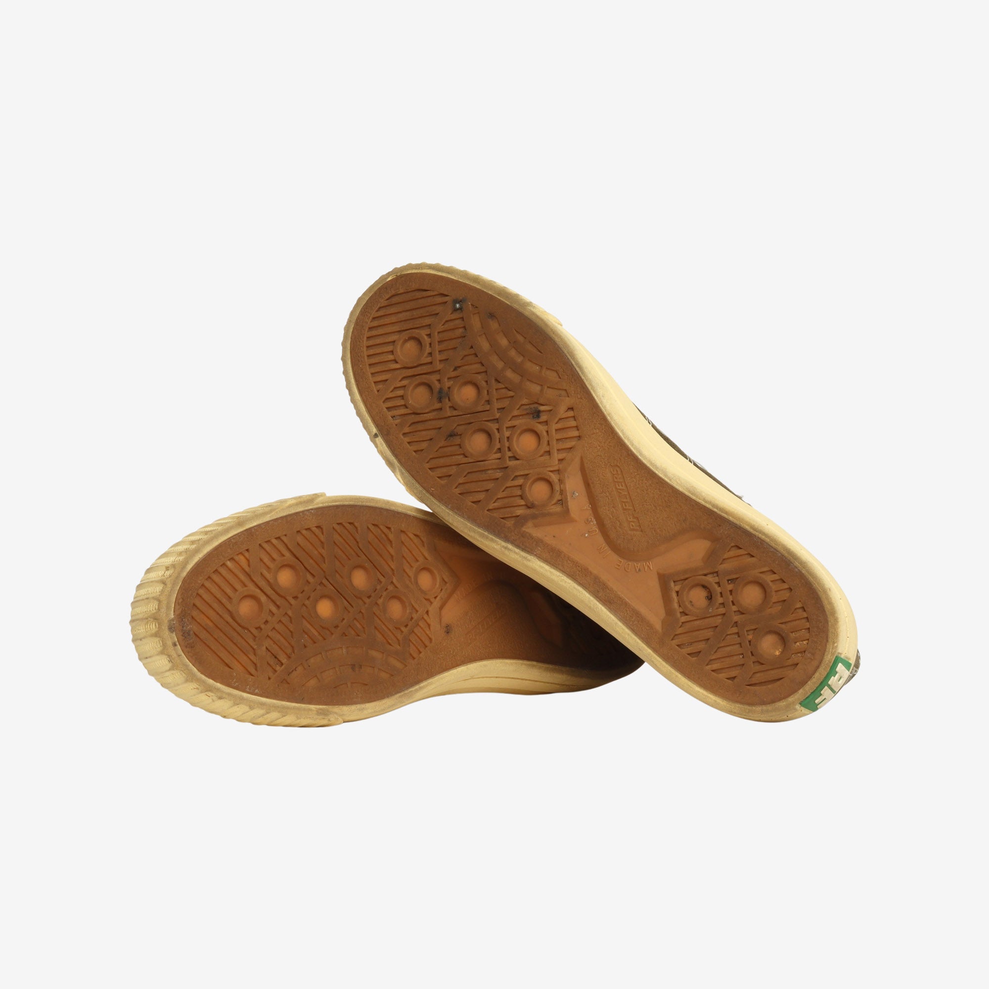Hi Top Leather Canvas Sneakers