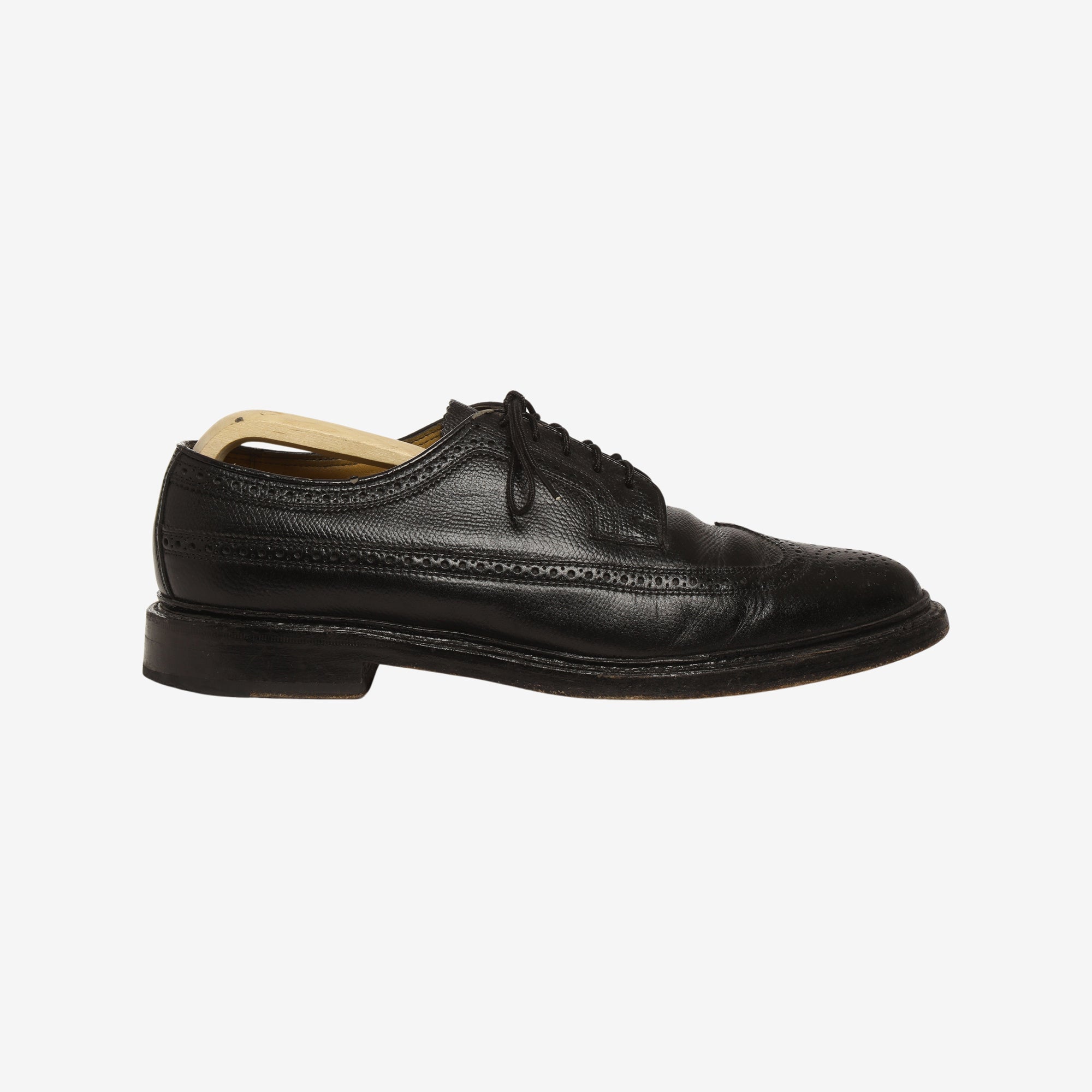 Grained Wingtip Oxford + Trees