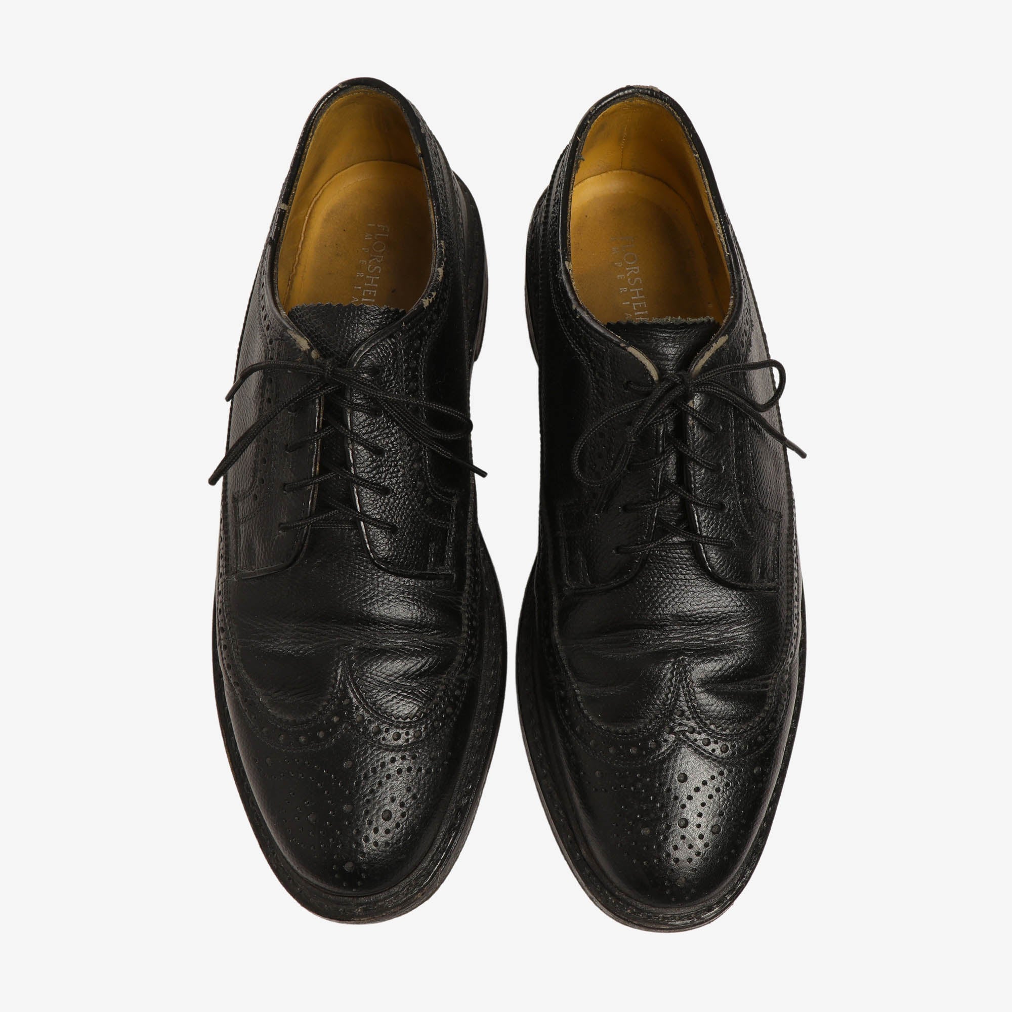 Grained Wingtip Oxford + Trees