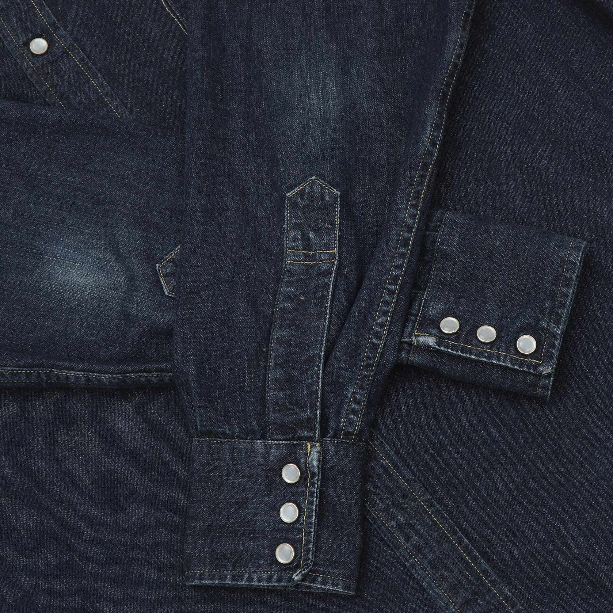 Sawtooth Denim Western Shirt