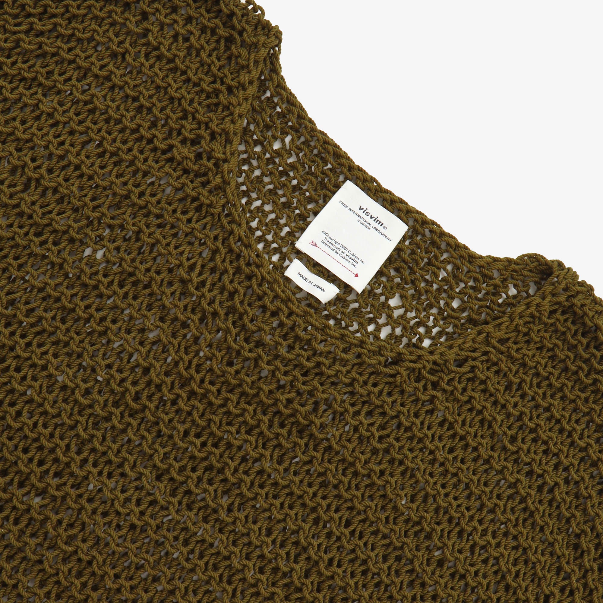 Lattice Vest Hand Knit