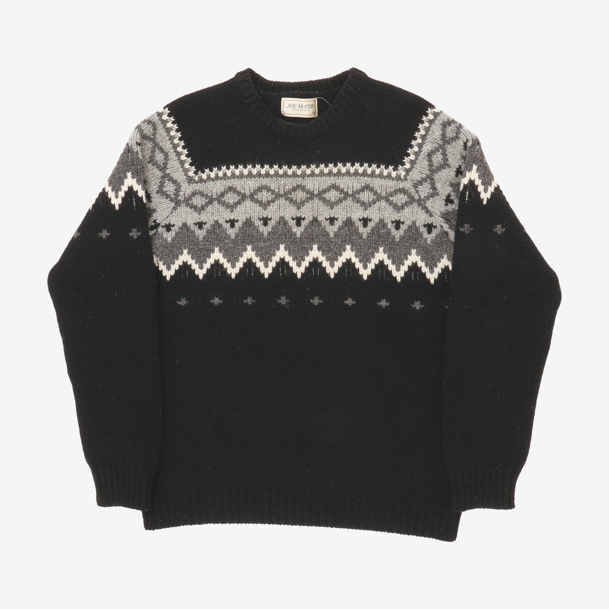 Wool Jacquard Sweater