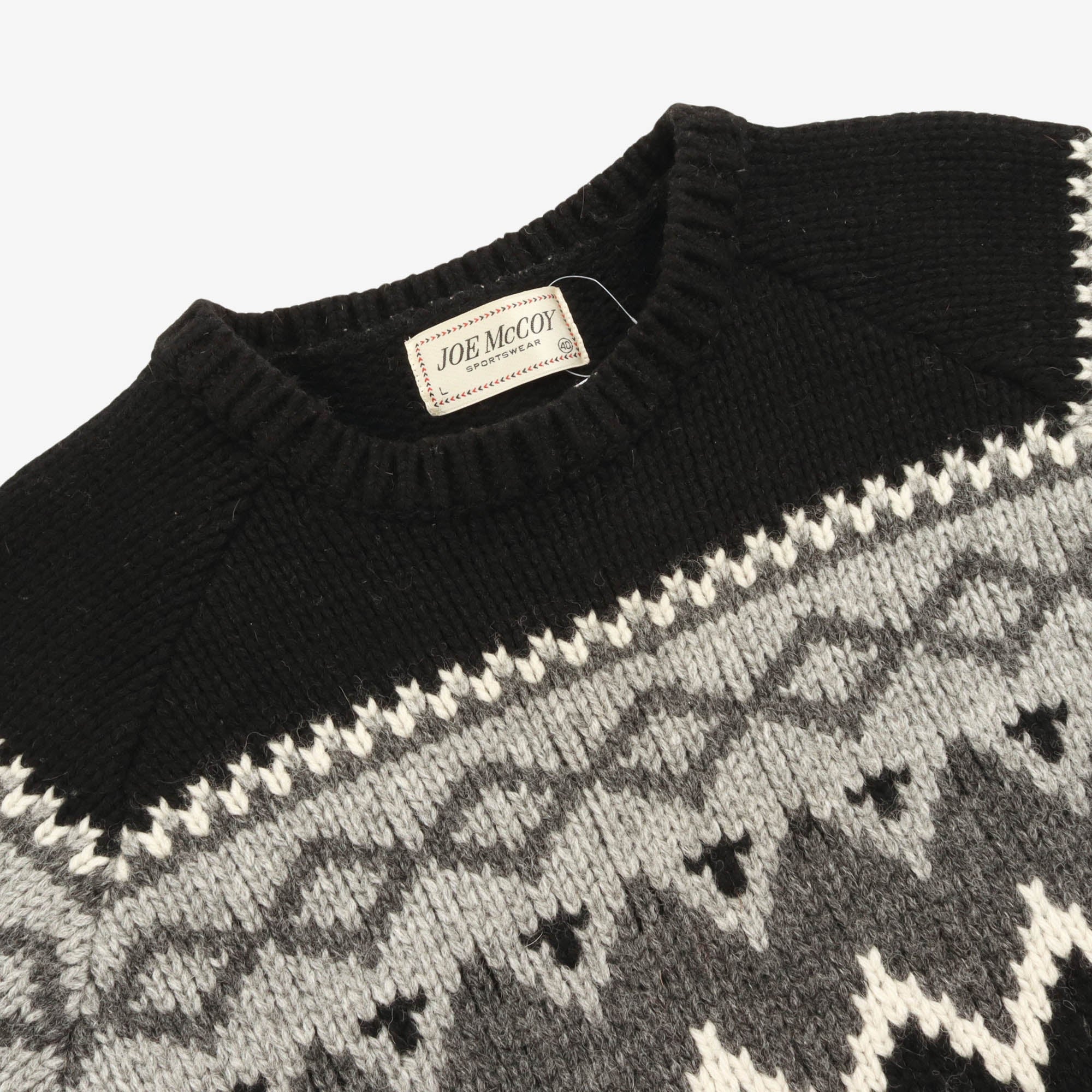 Wool Jacquard Sweater