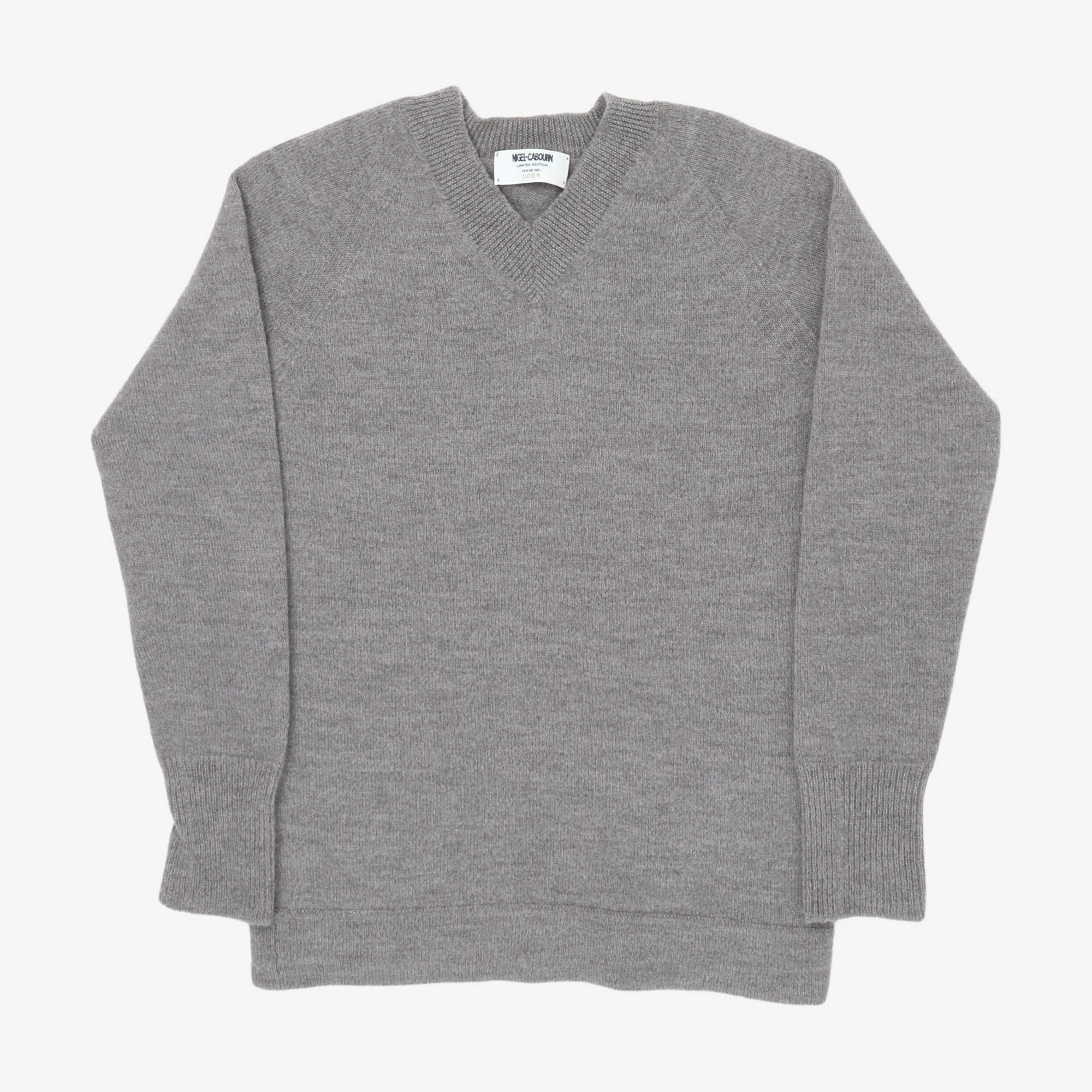 Wool V Neck Sweater
