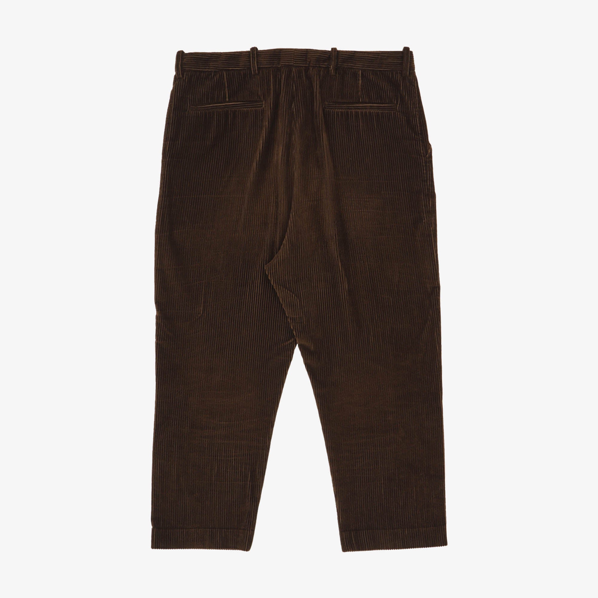 Tel Aviv Tapered Cropped Corduroy Trousers (37W X 24L)