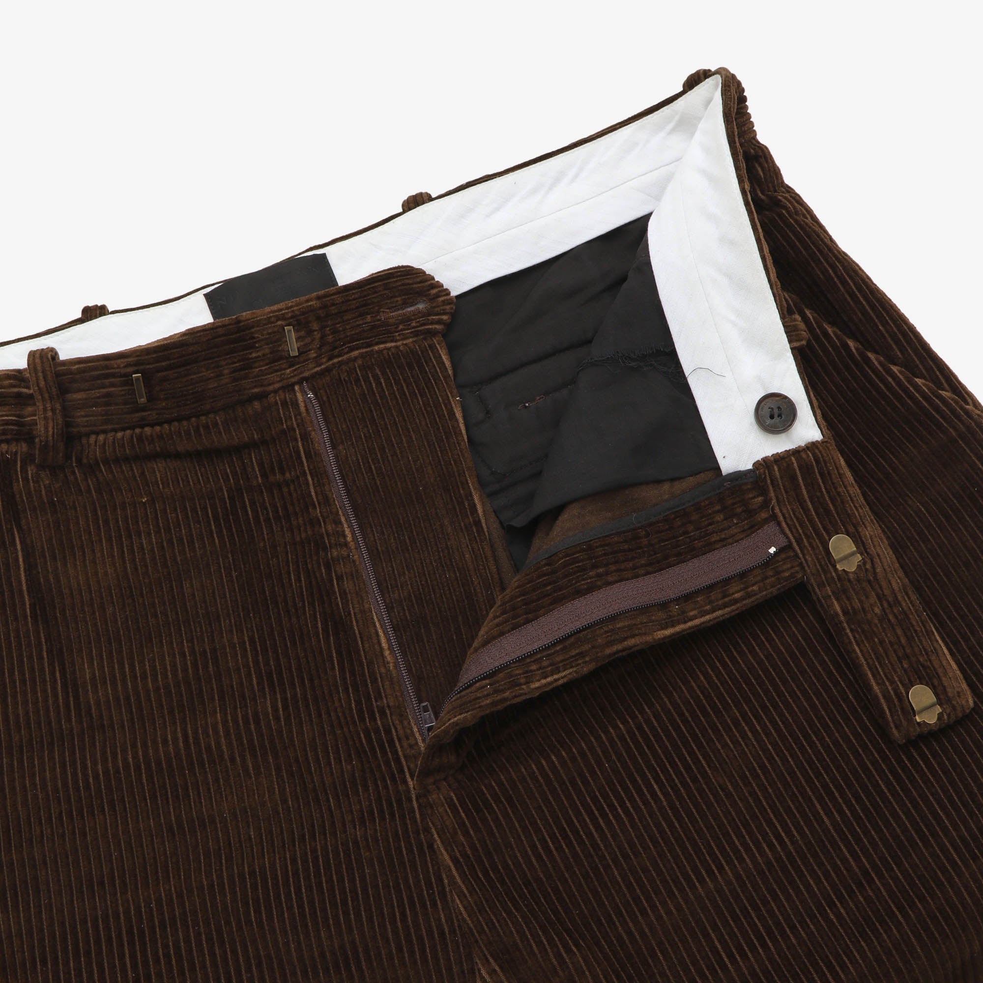 Tel Aviv Tapered Cropped Corduroy Trousers (37W X 24L)