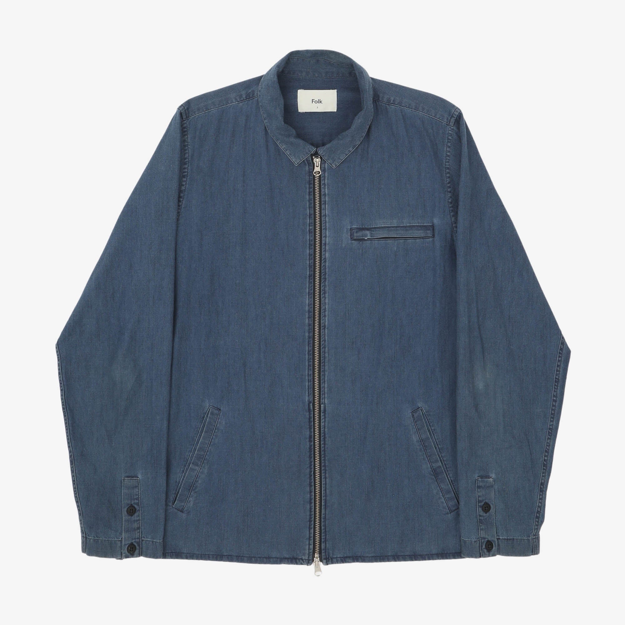 Denim Zip Jacket