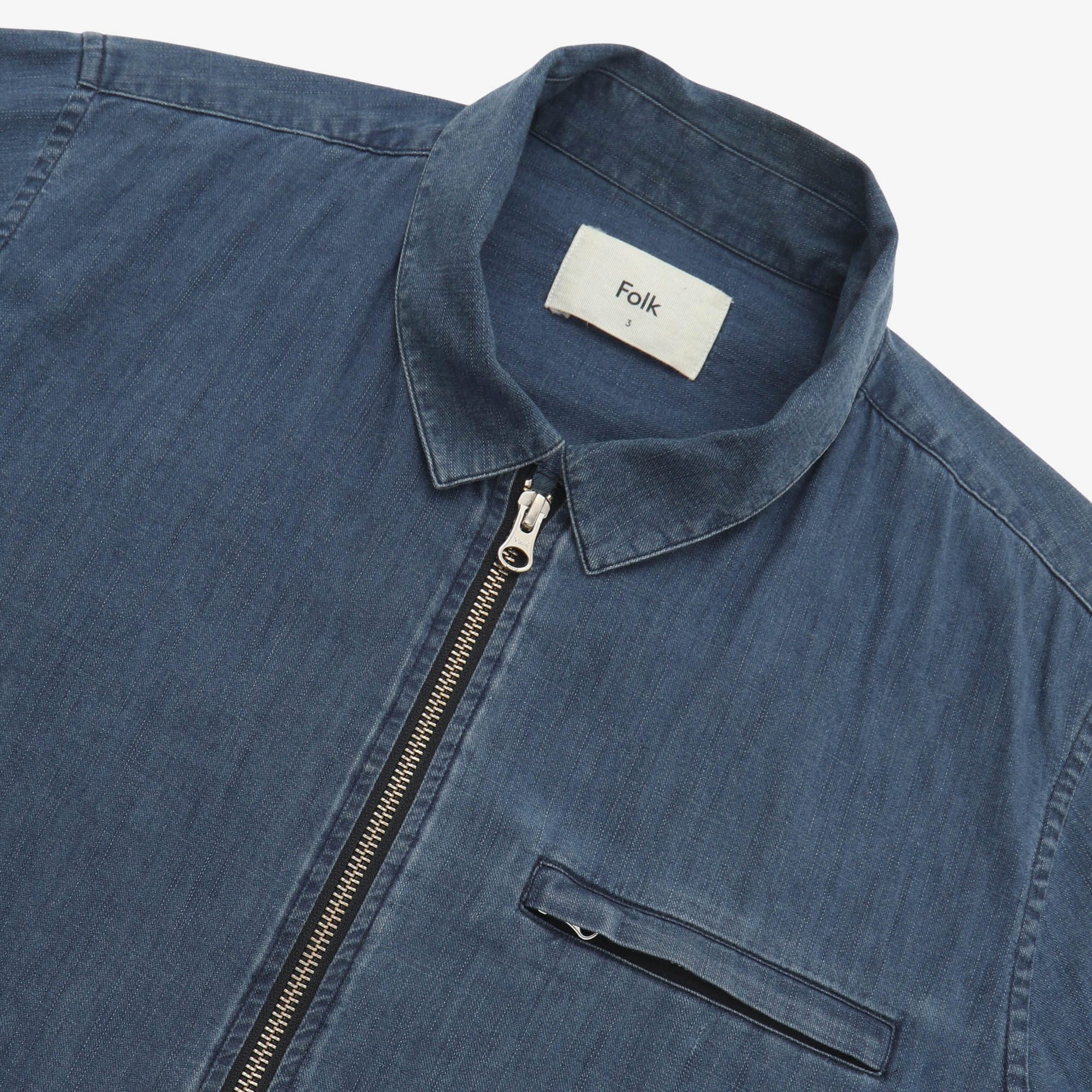 Denim Zip Jacket