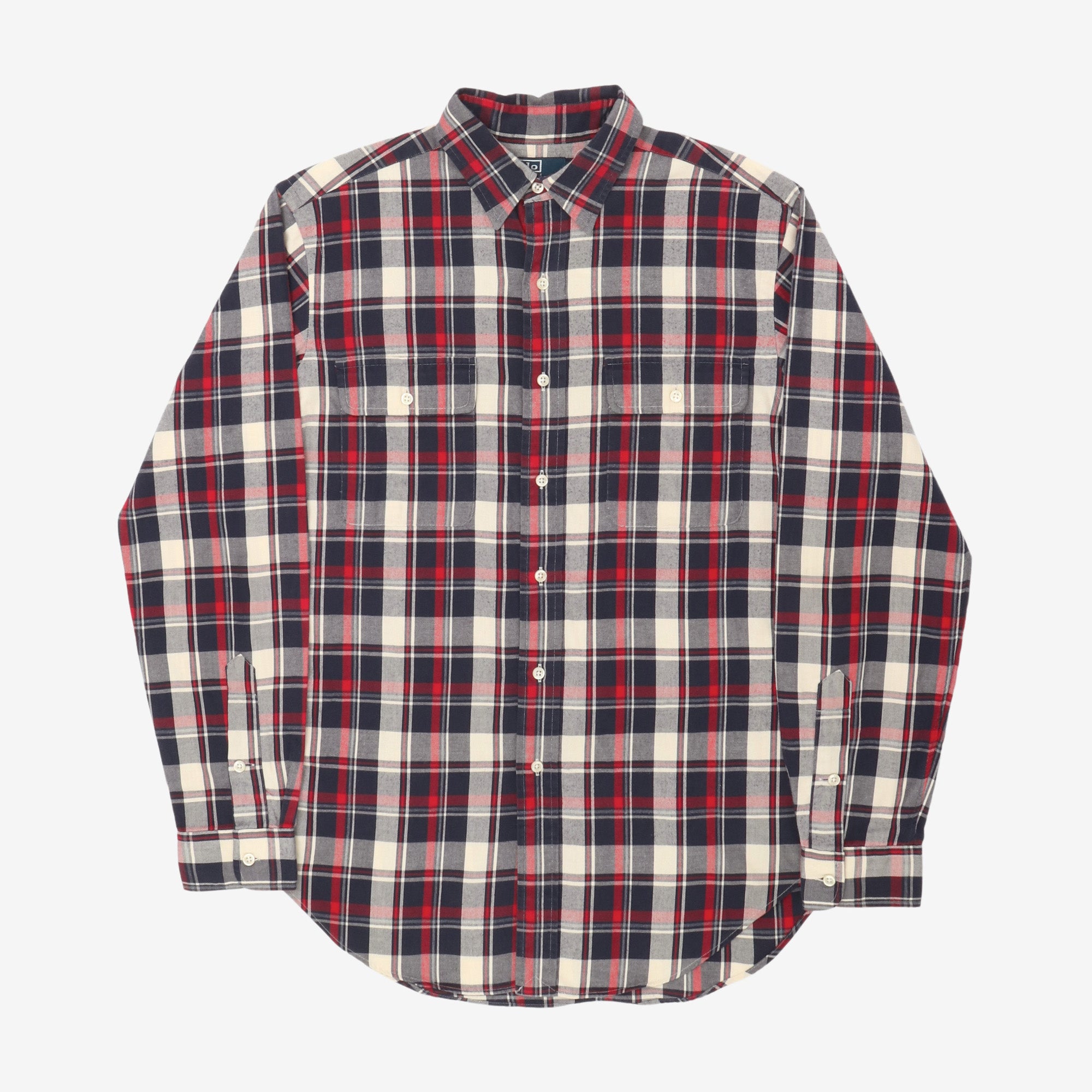 Plaid Flannel Work Shirt