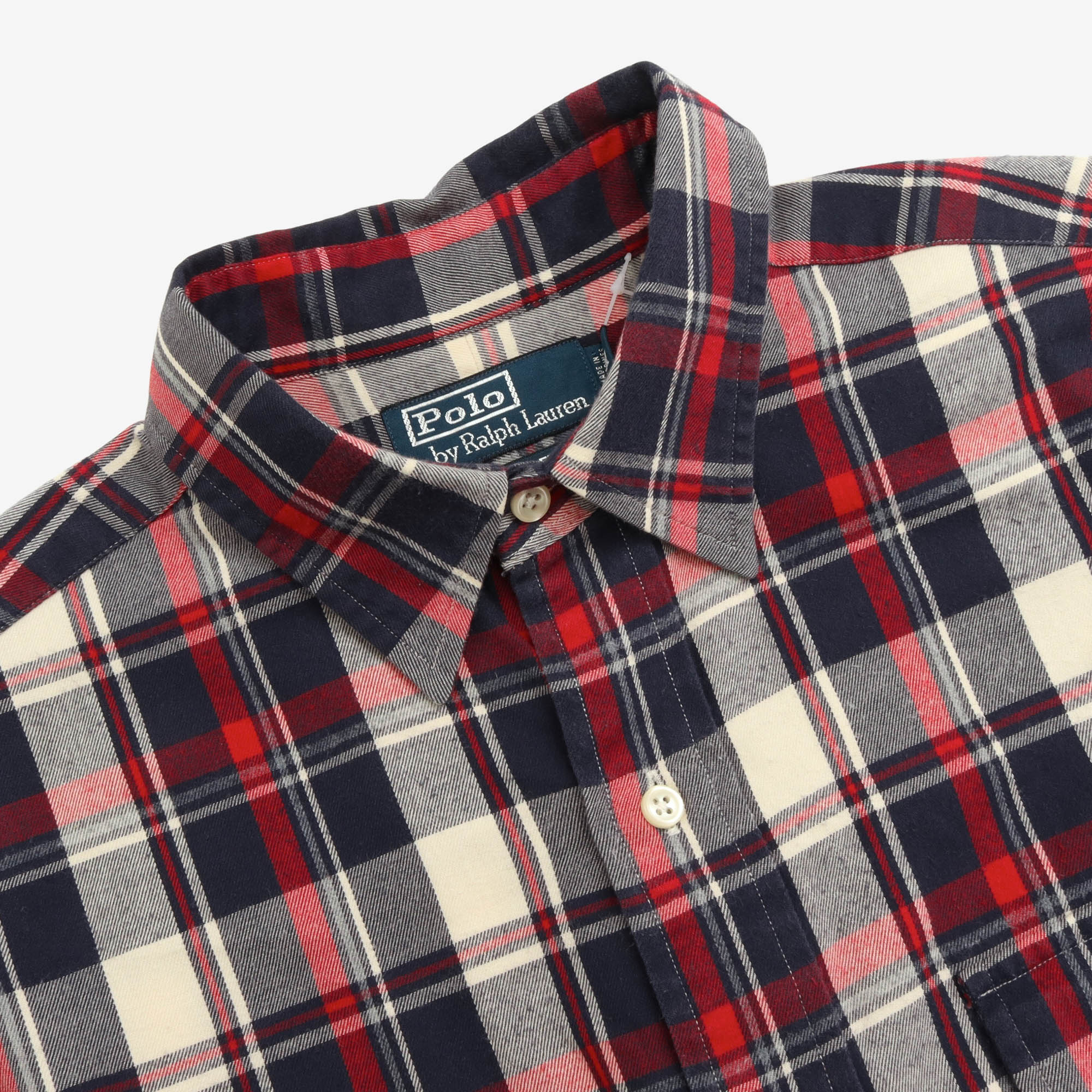 Plaid Flannel Work Shirt