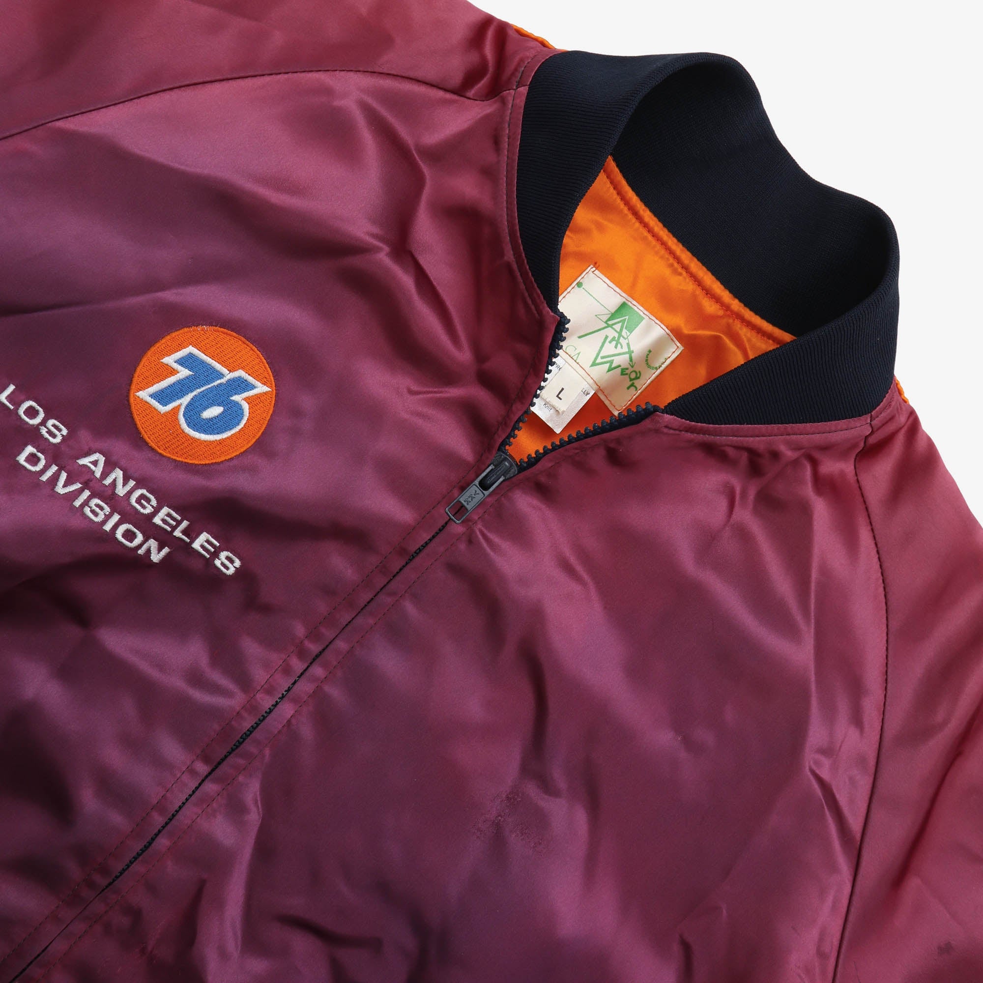 Satin Bomber Jacket