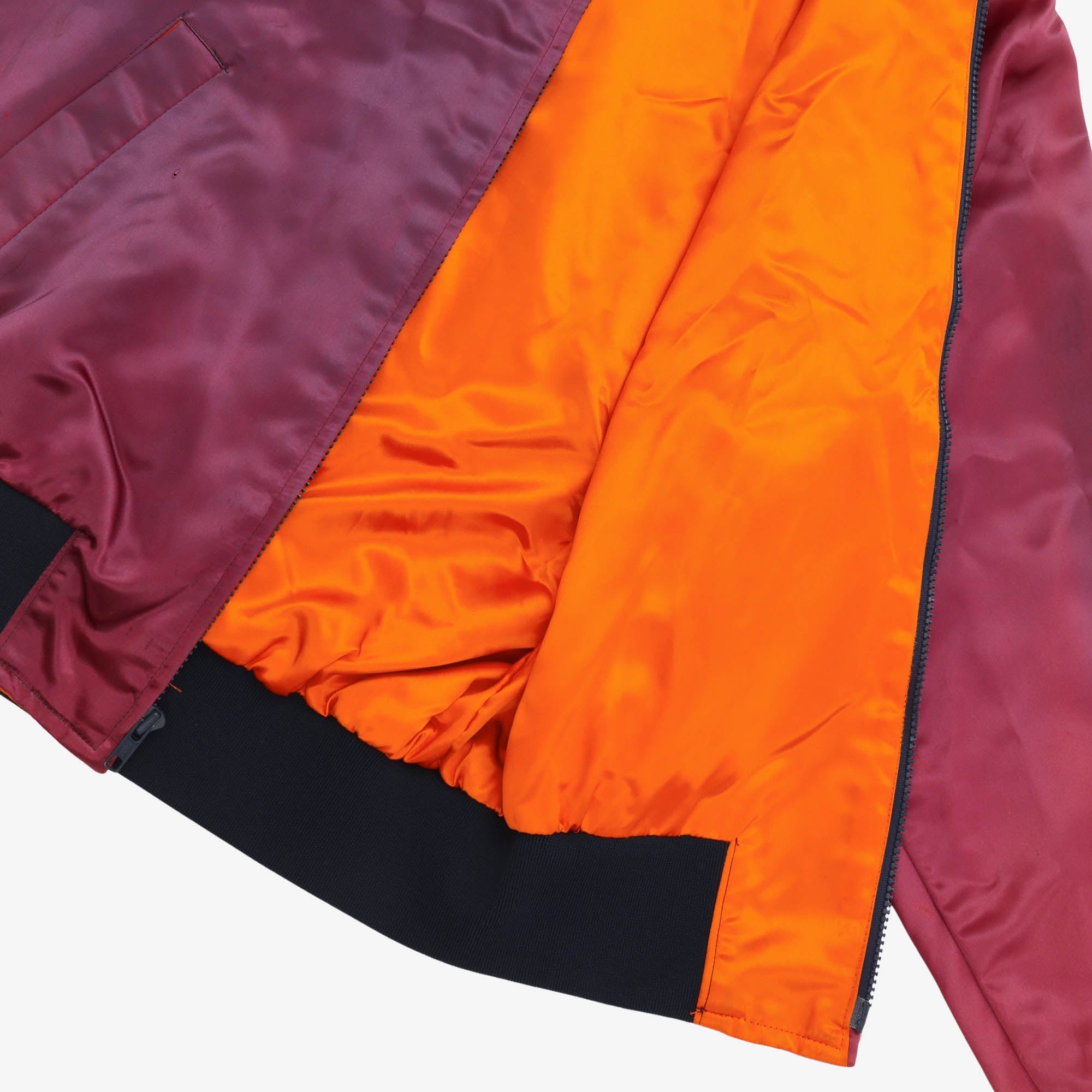 Satin Bomber Jacket