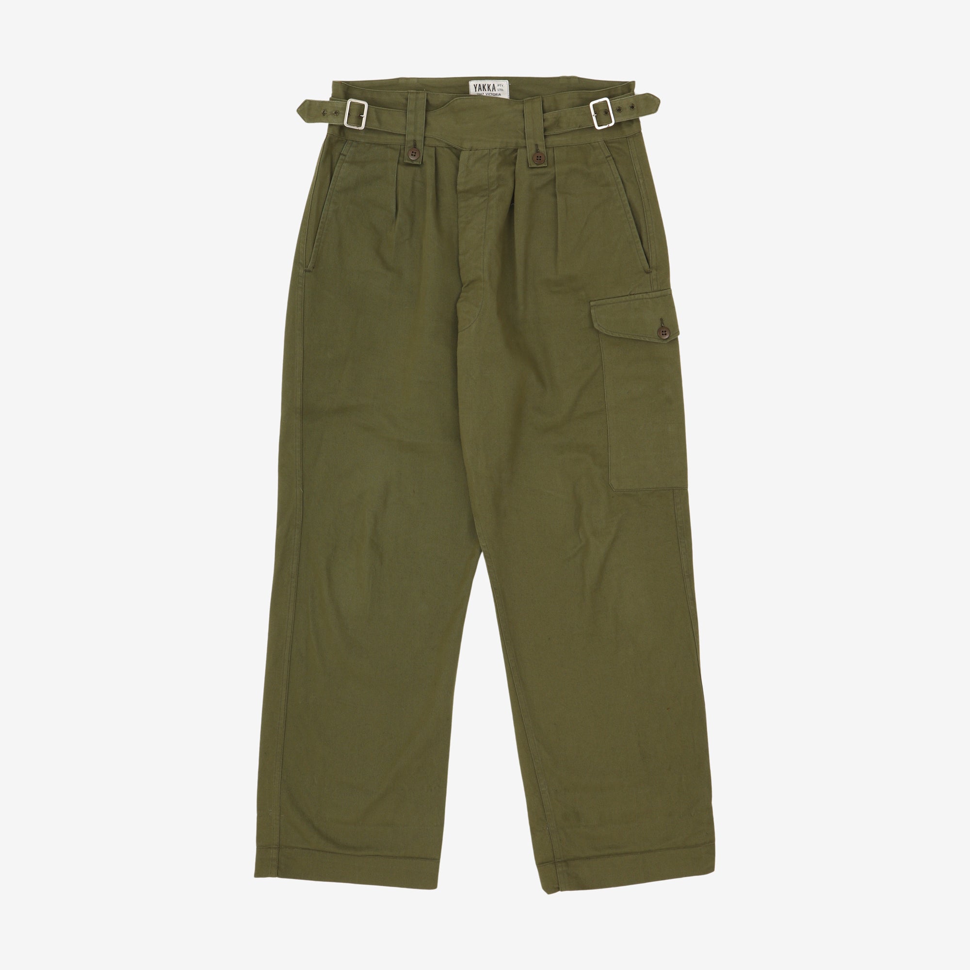 50s Australian Yakka Jungle Trousers (37W X 30L)