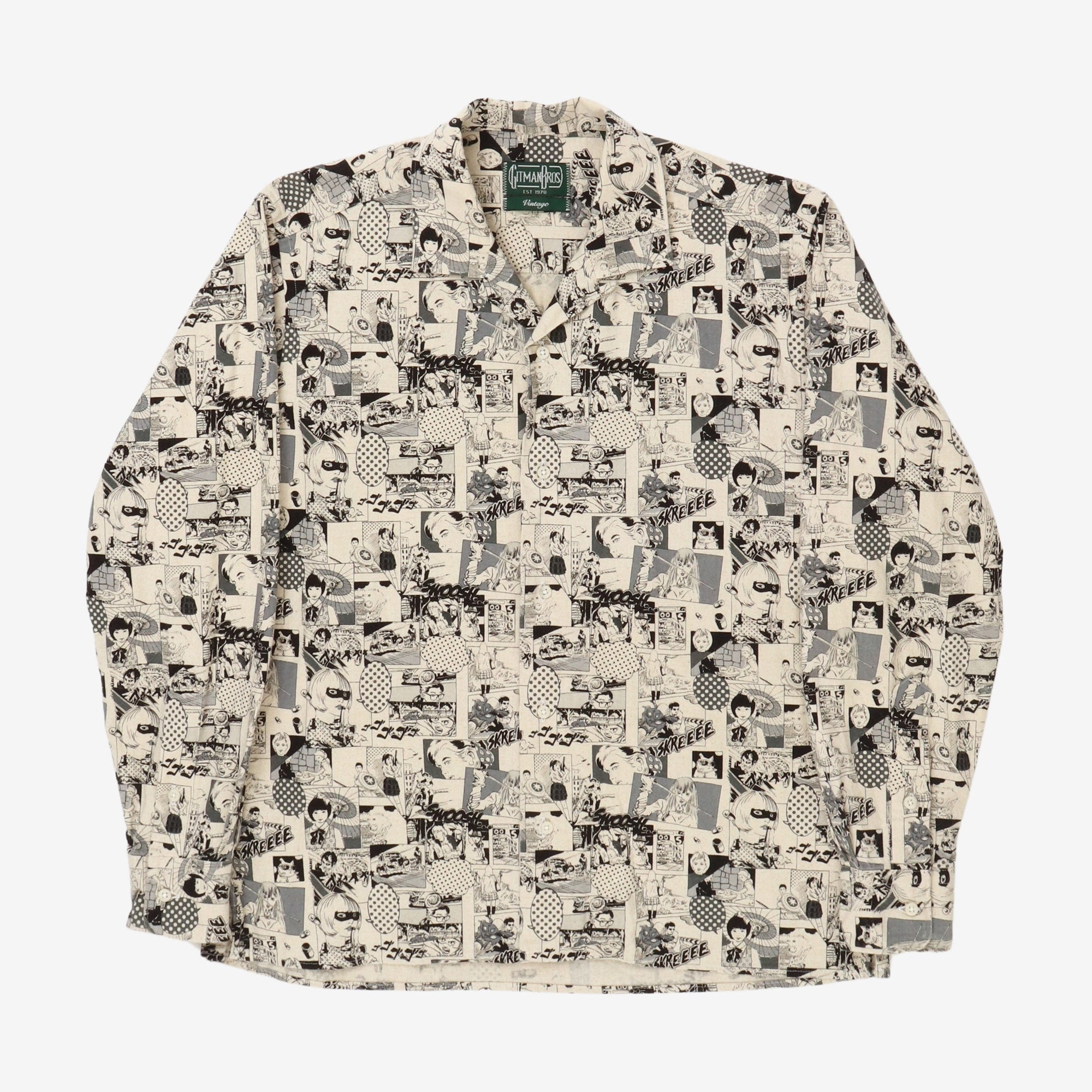Comic Strip Print Shirt