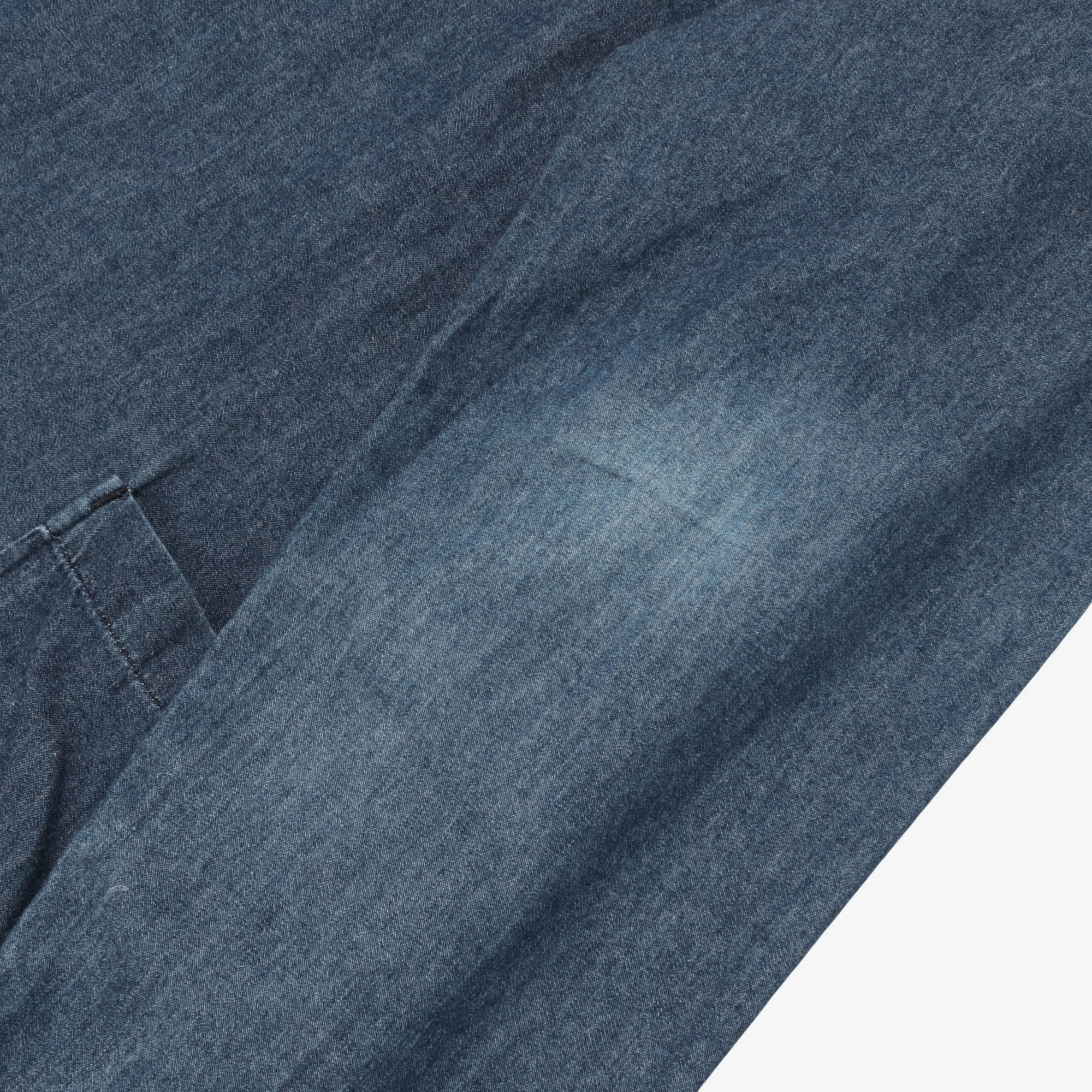 Three Pocket Long Denim Jacket