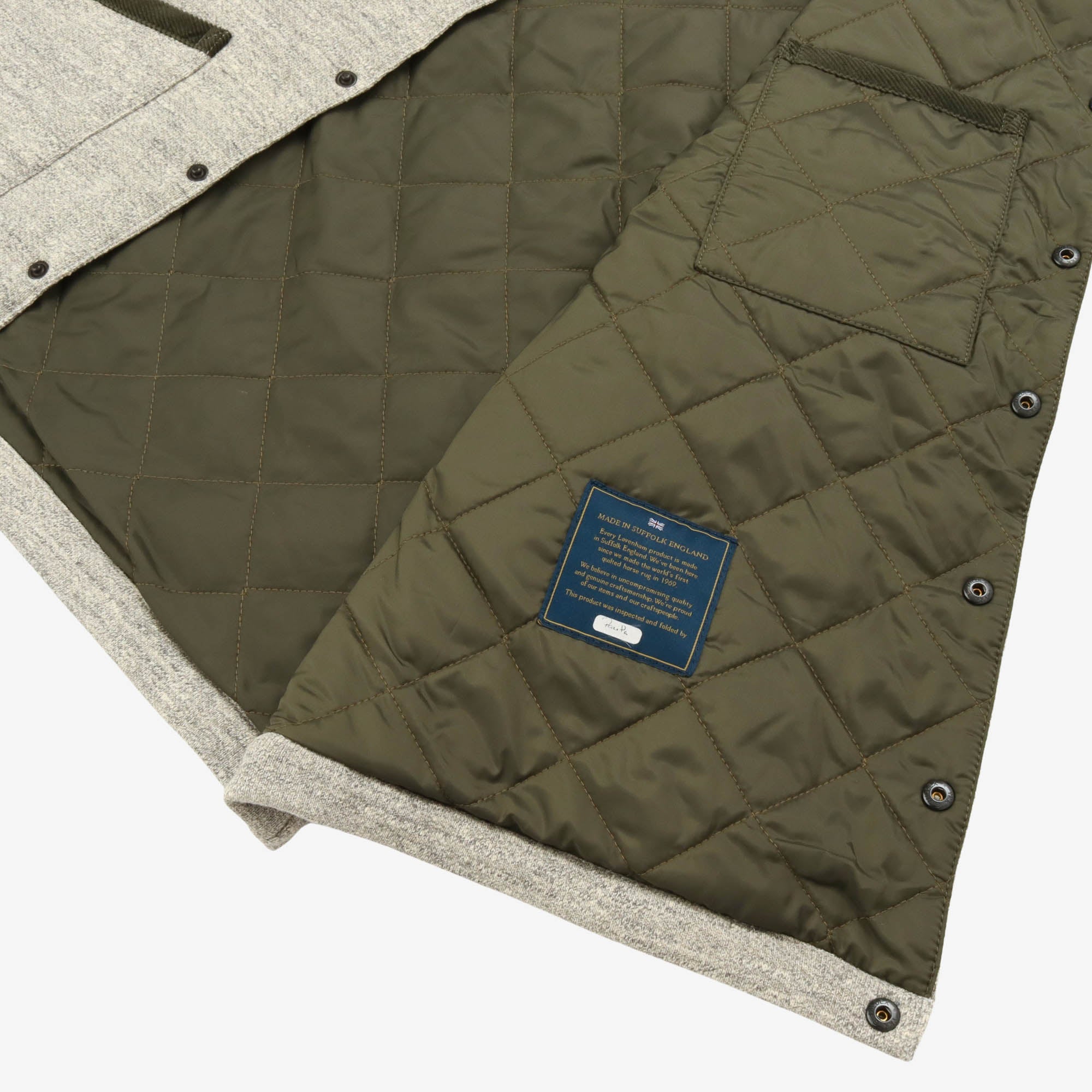 Lavenham Collarless Quilting Vest