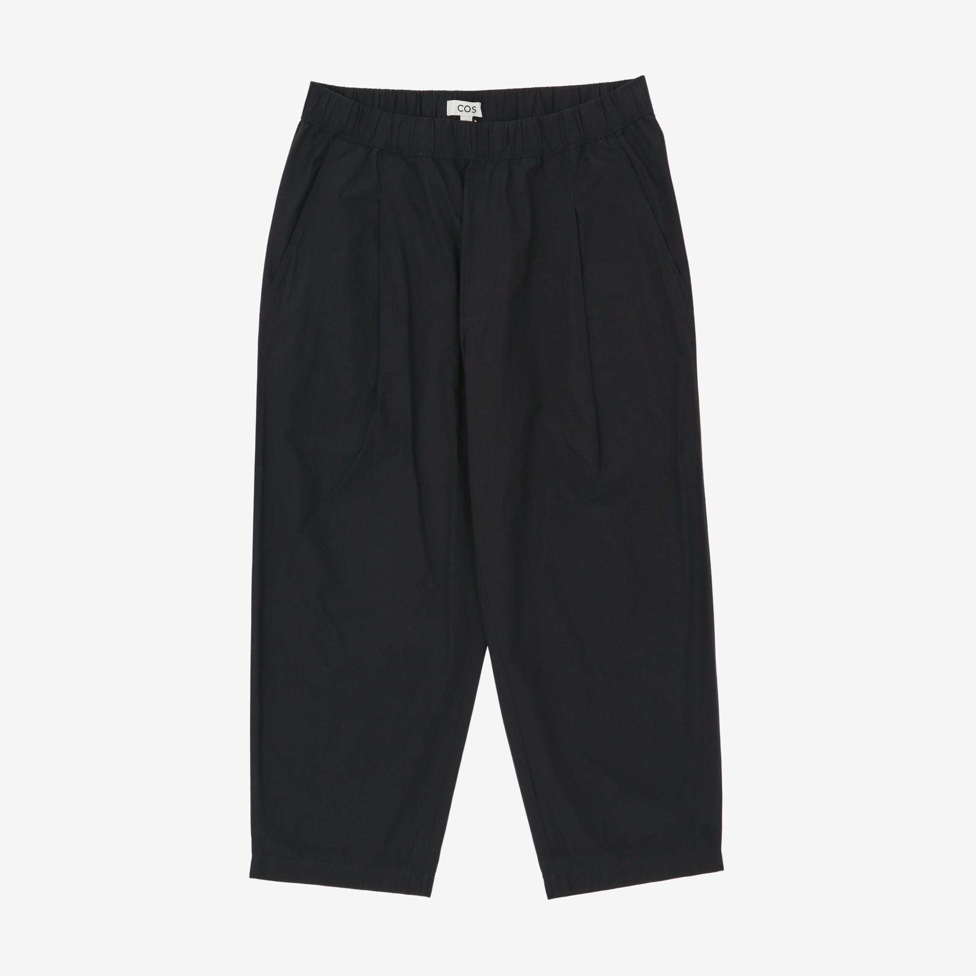 Wide Leg Cropped Trousers