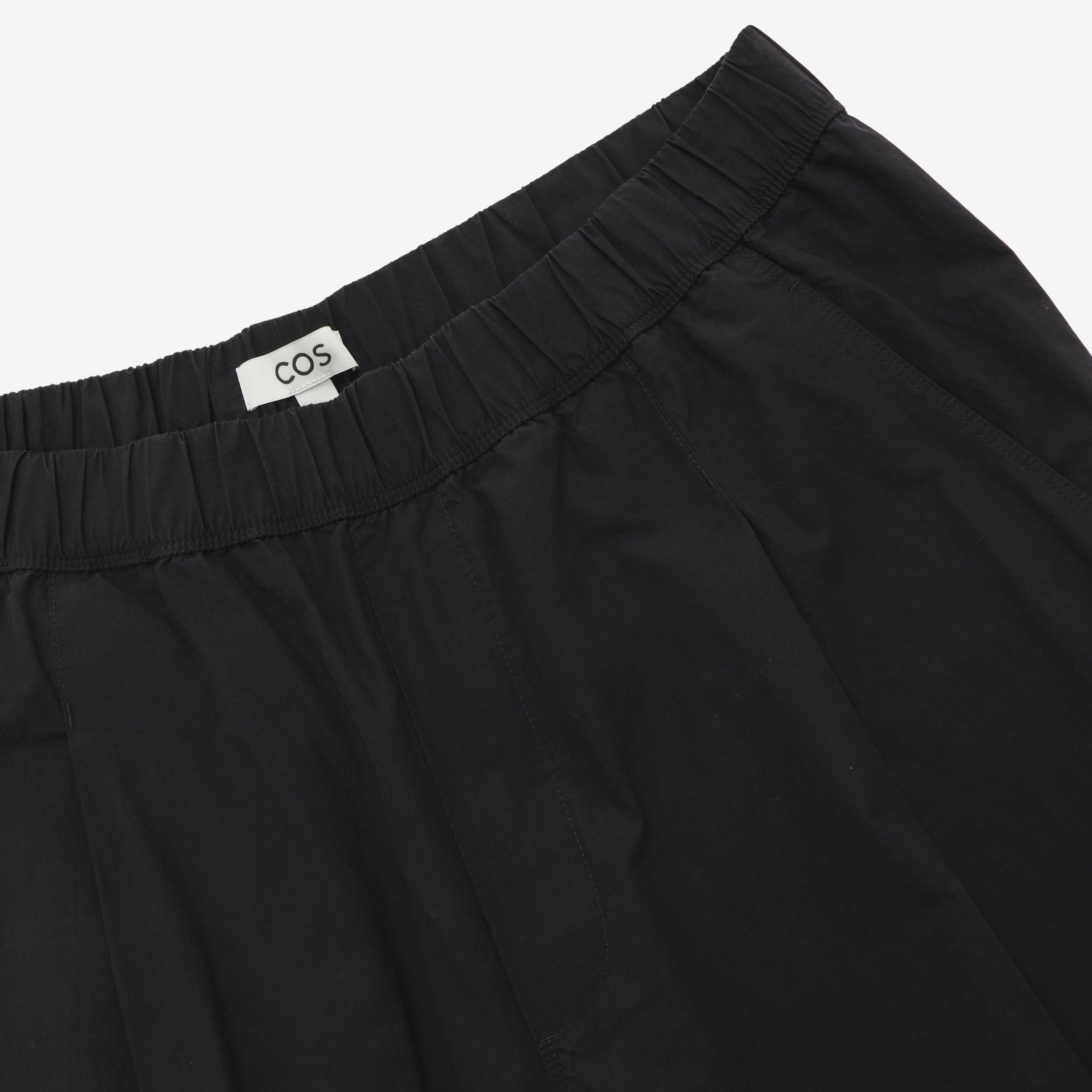 Wide Leg Cropped Trousers