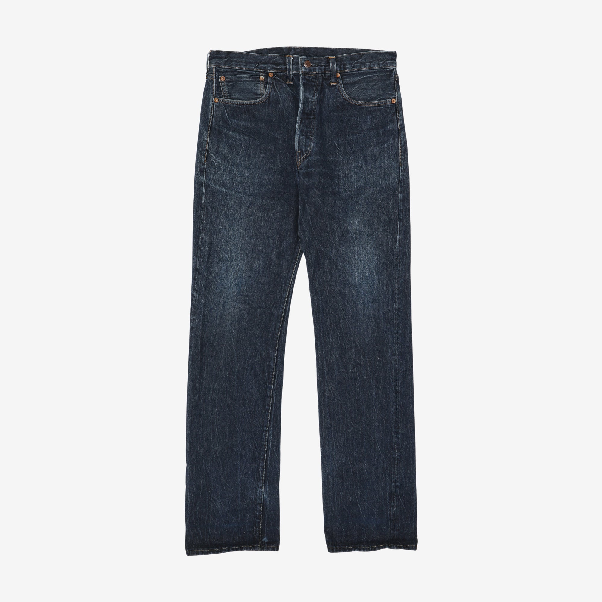 501XX Selvedge Denim Jeans (33W X 33L)