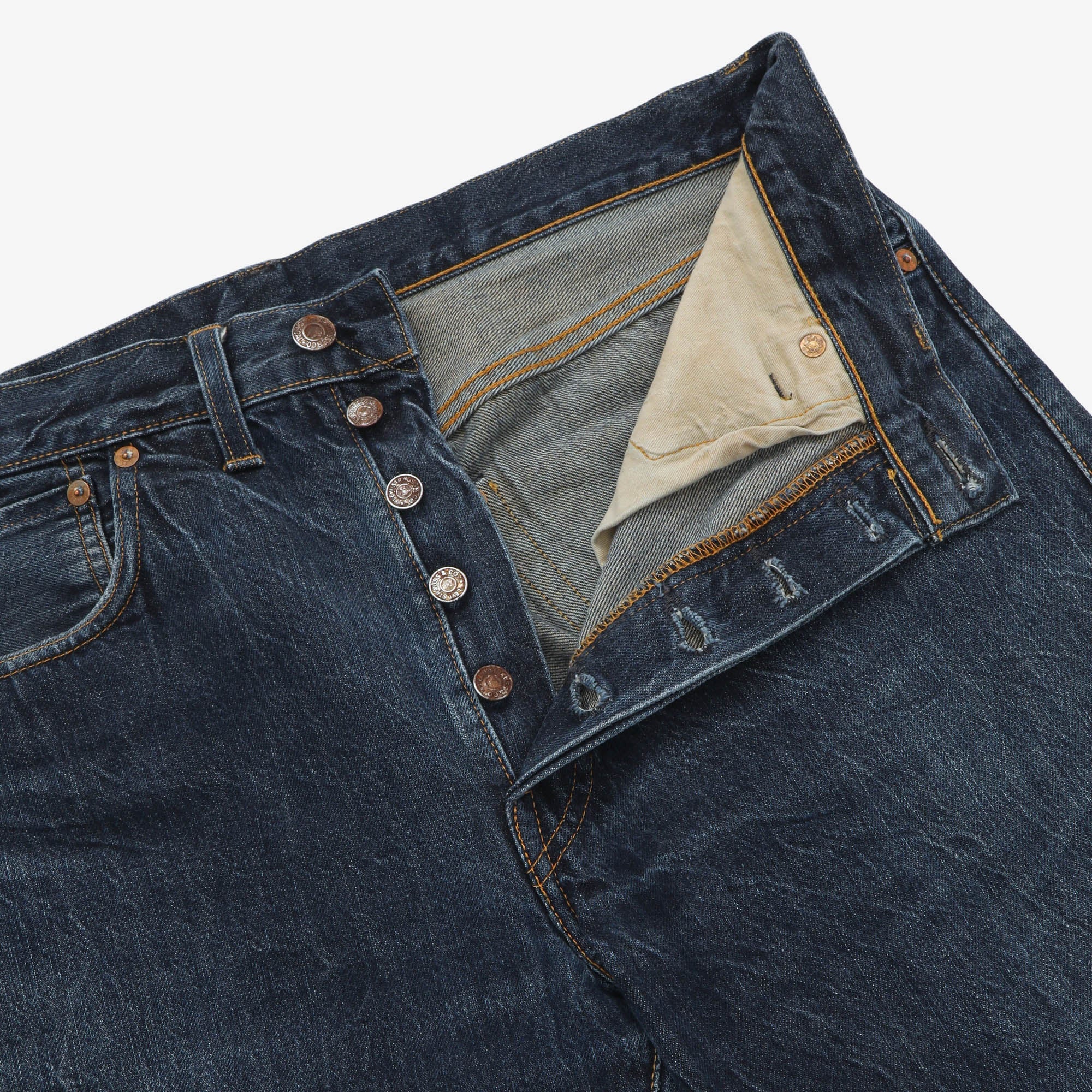 501XX Selvedge Denim Jeans (33W X 33L)
