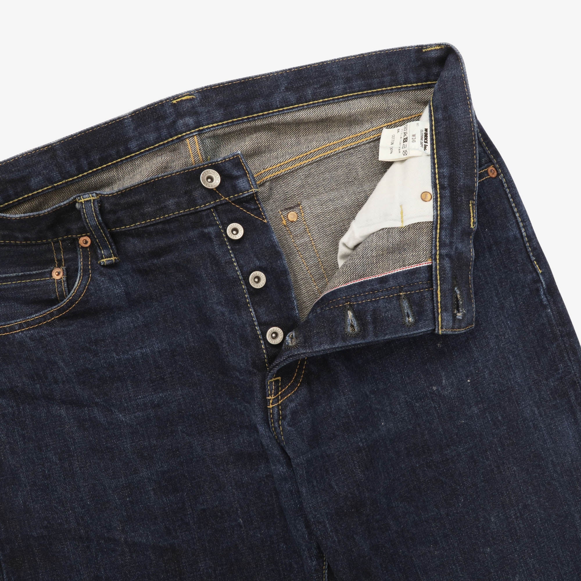 Slim Selvedge Denim (36W X 32L)