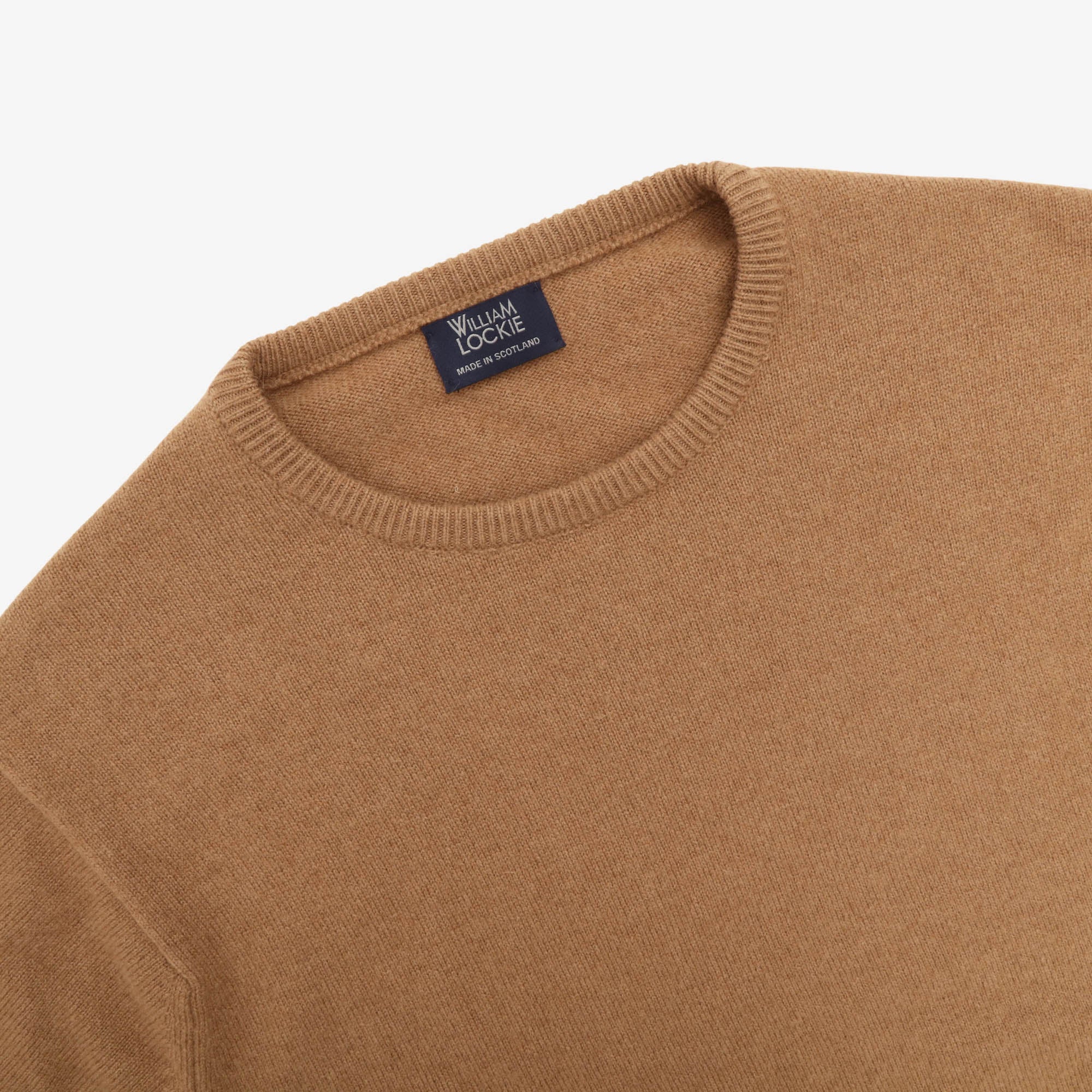 Camel Crewneck Sweater