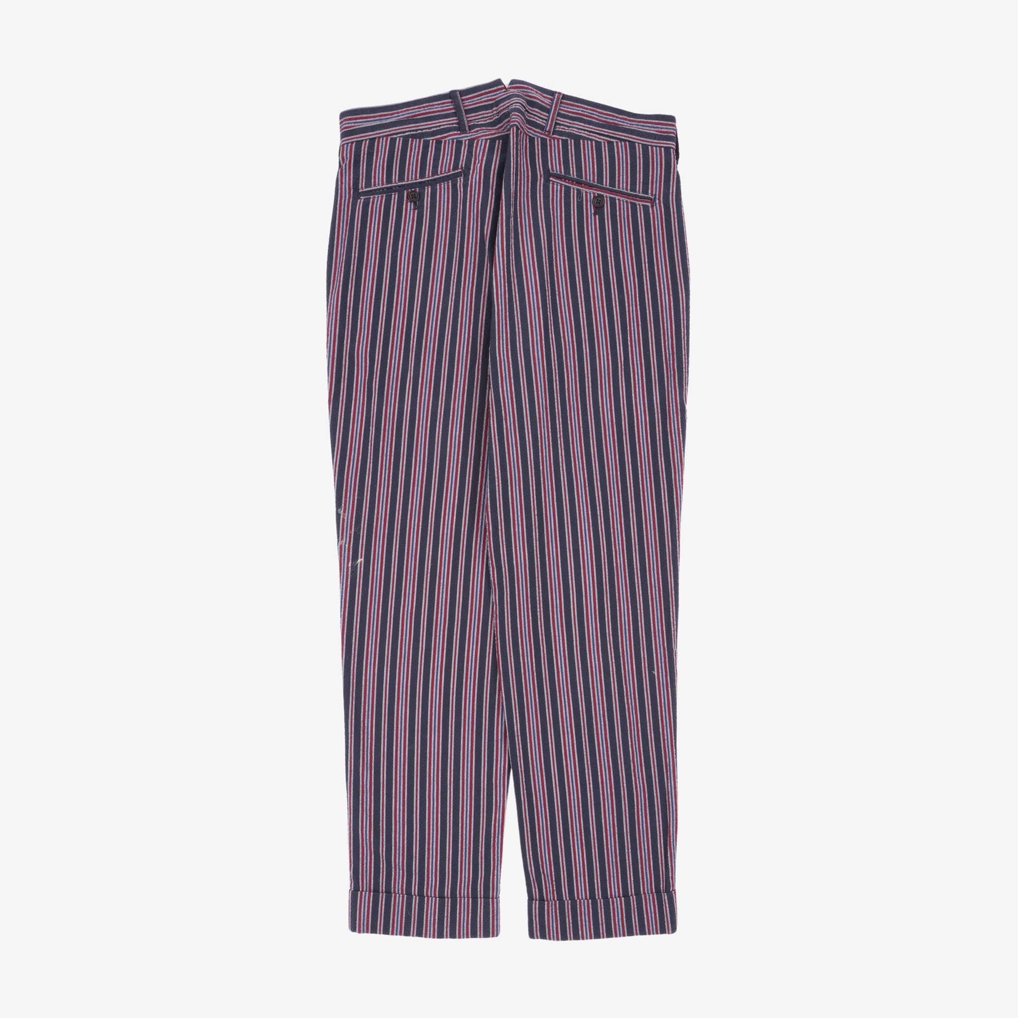 Andover Tapered Seersucker Trousers (34W X 30L)