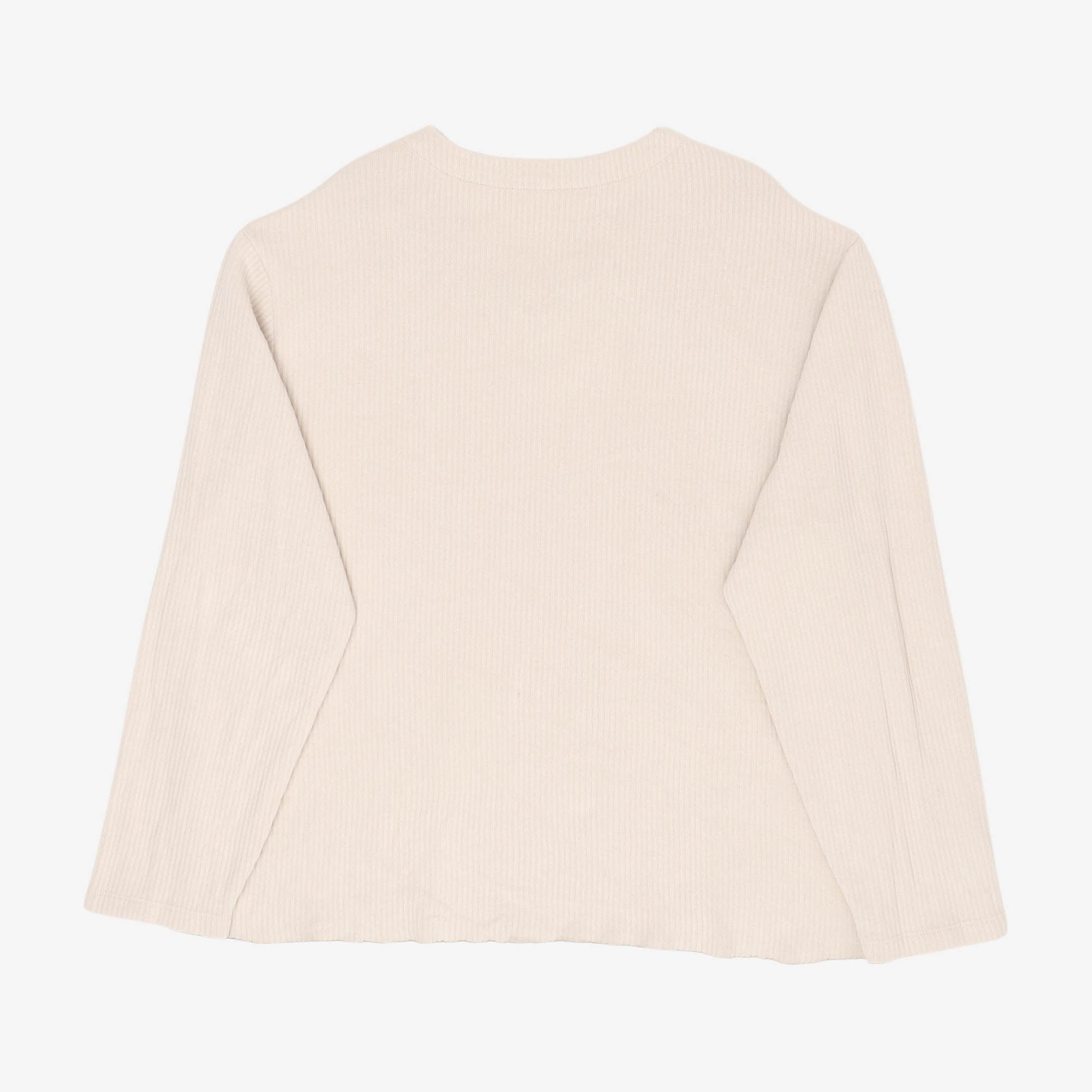 V Neck Ribbed Sweater