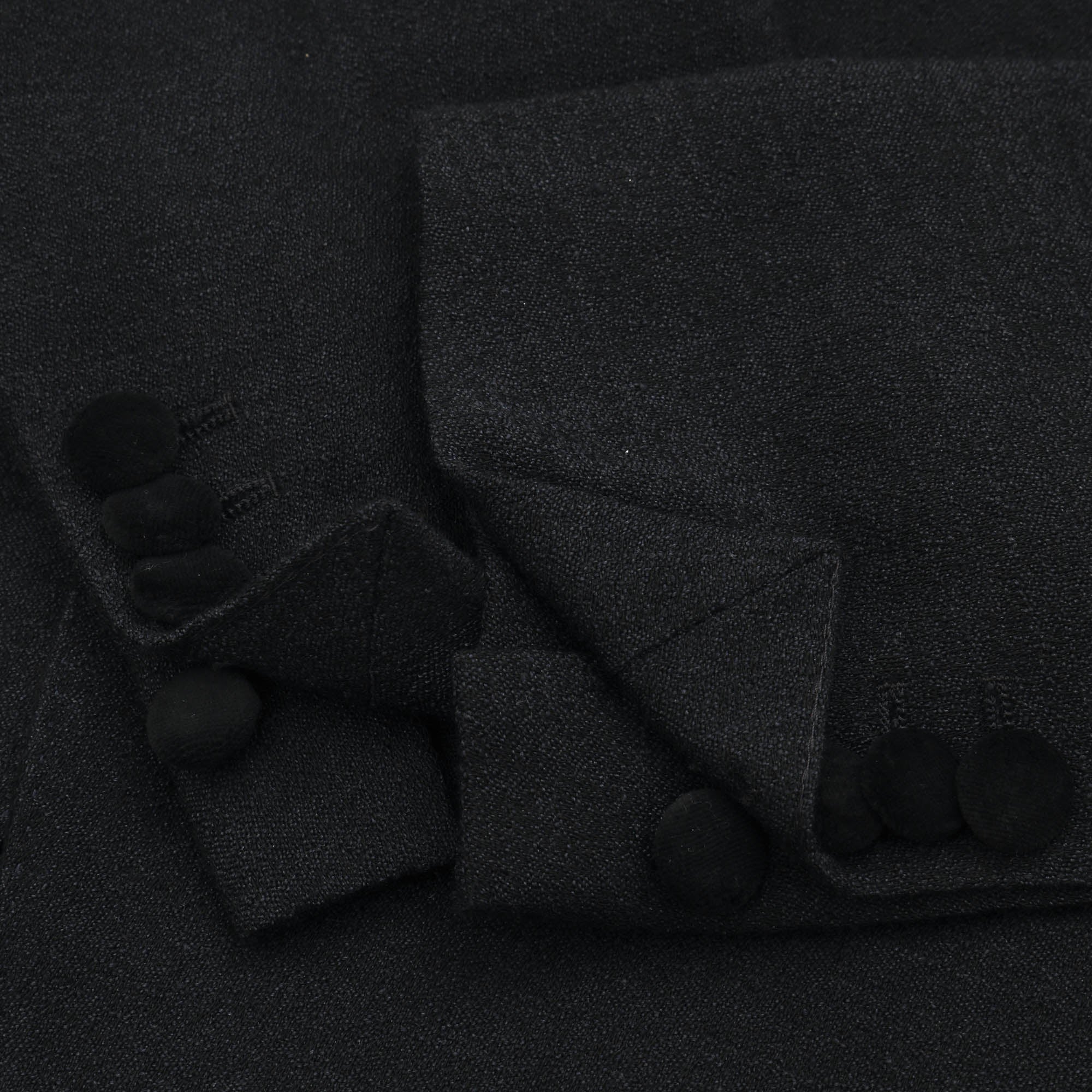 Textured Wool Smoking Jacket