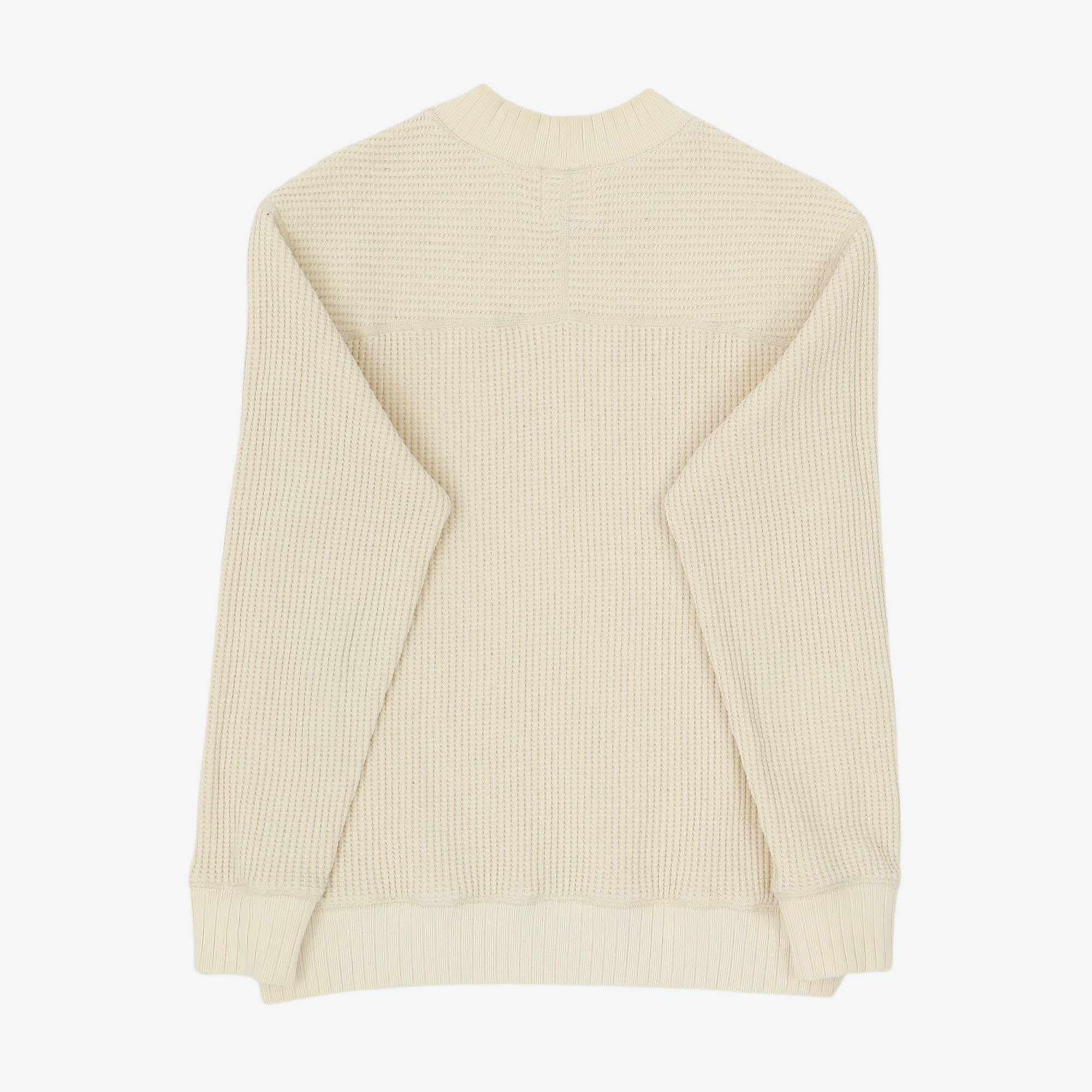 Midneck Waffle Sweatshirt