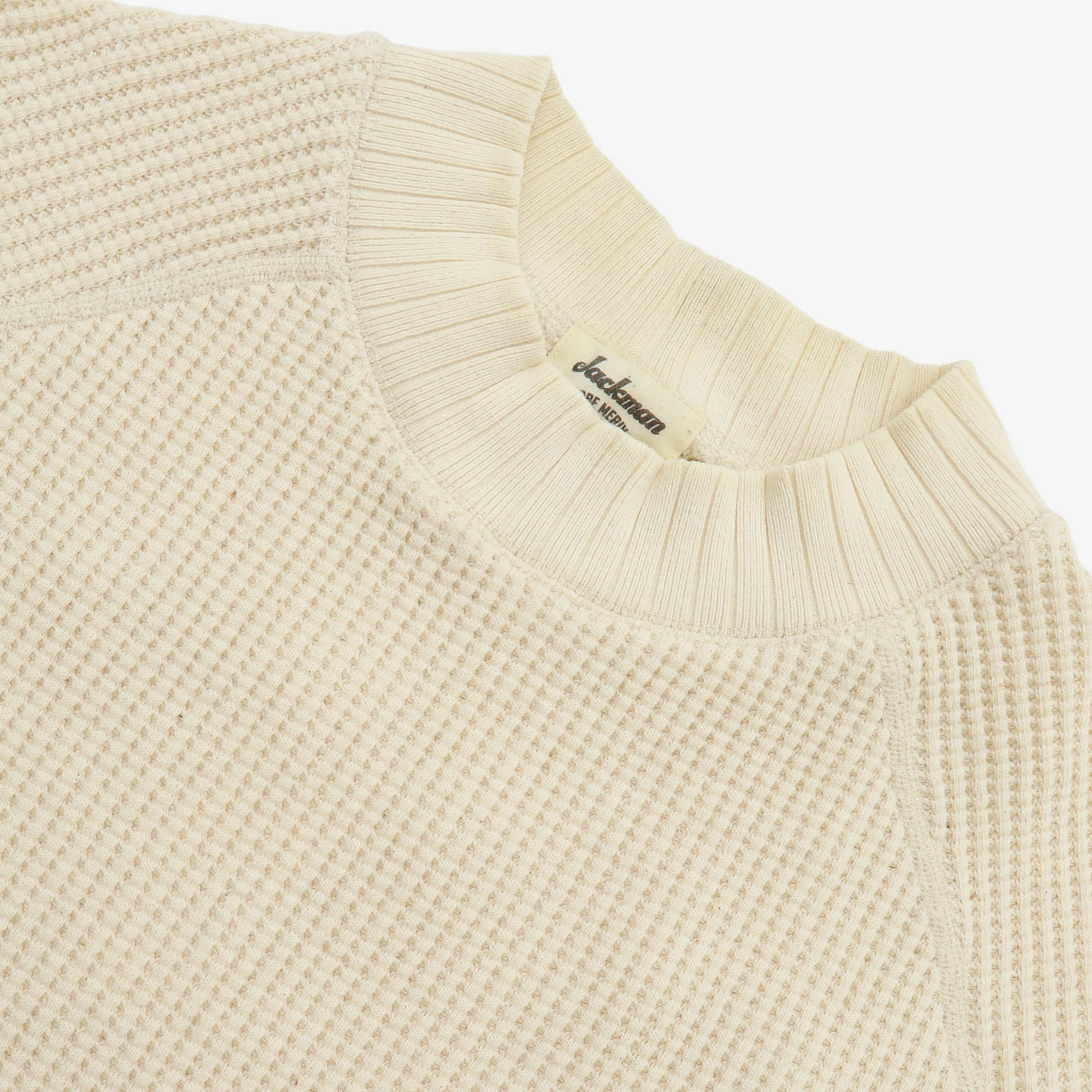 Midneck Waffle Sweatshirt