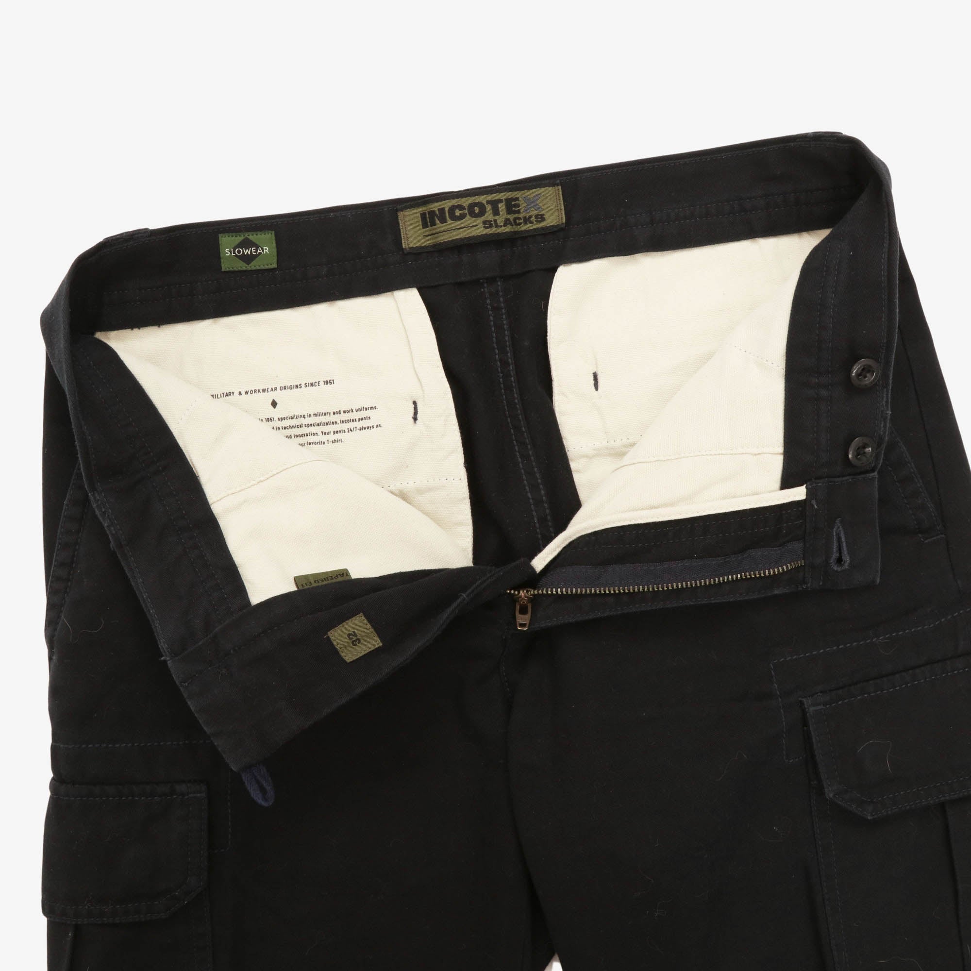 Tapered Fit Cargo Pants (32W X 32.5L)