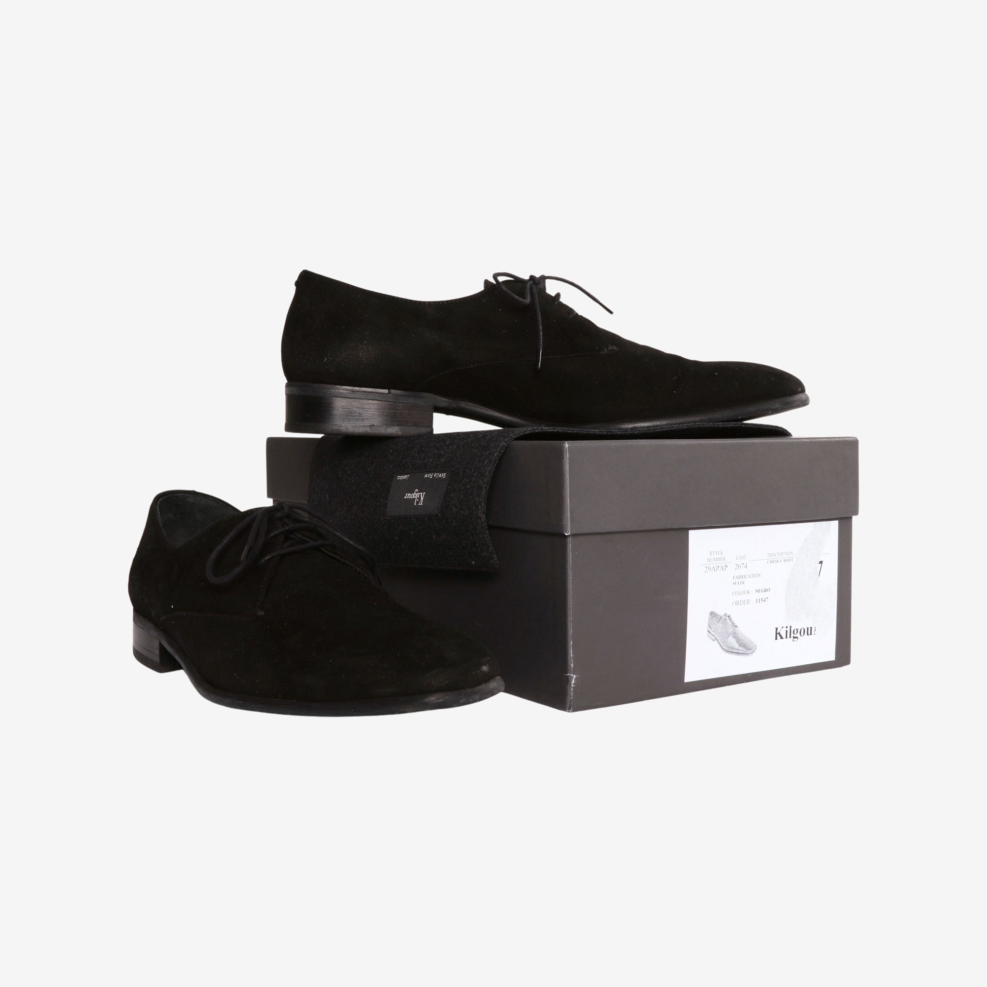 Suede Derby