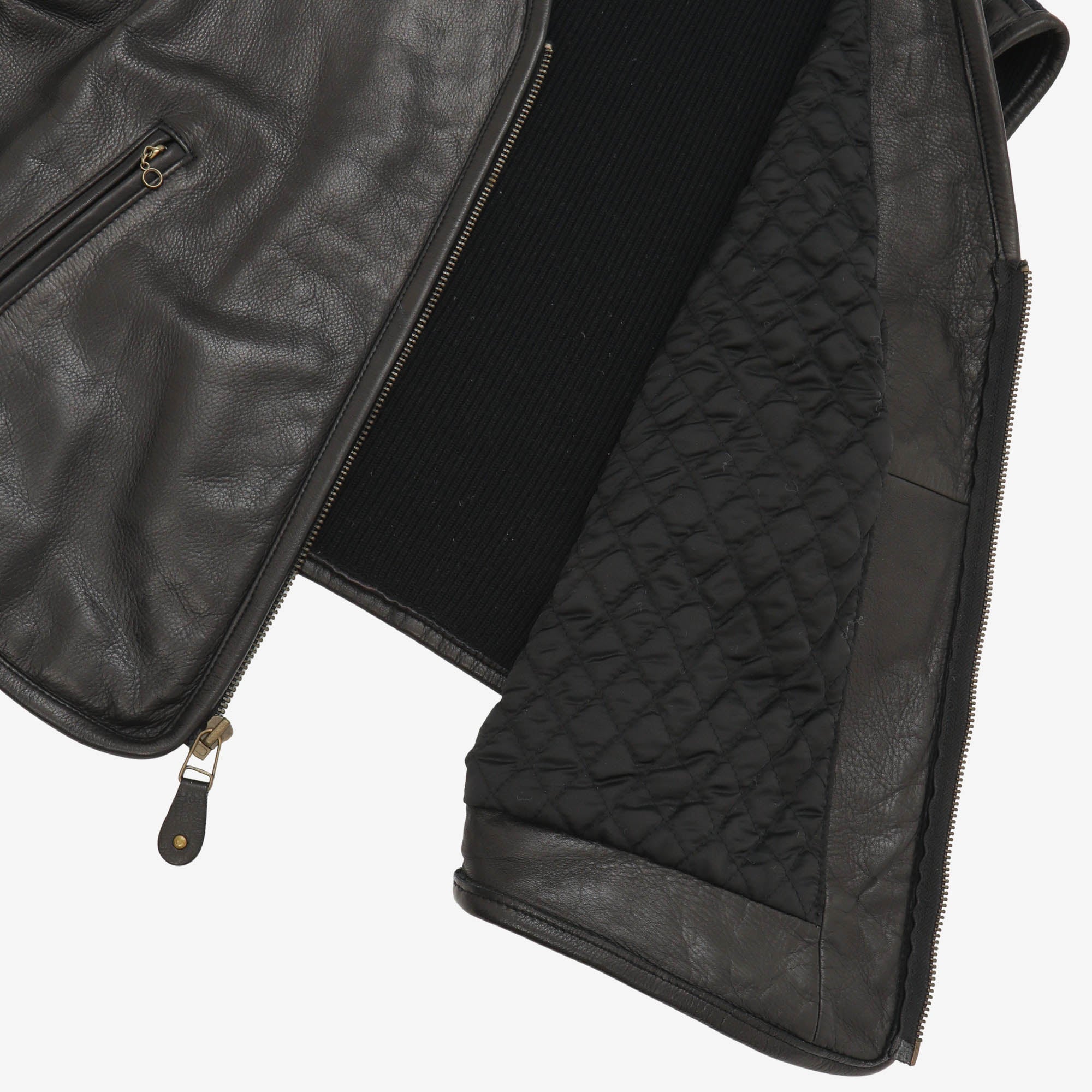 Vintage 90s Leather Vest