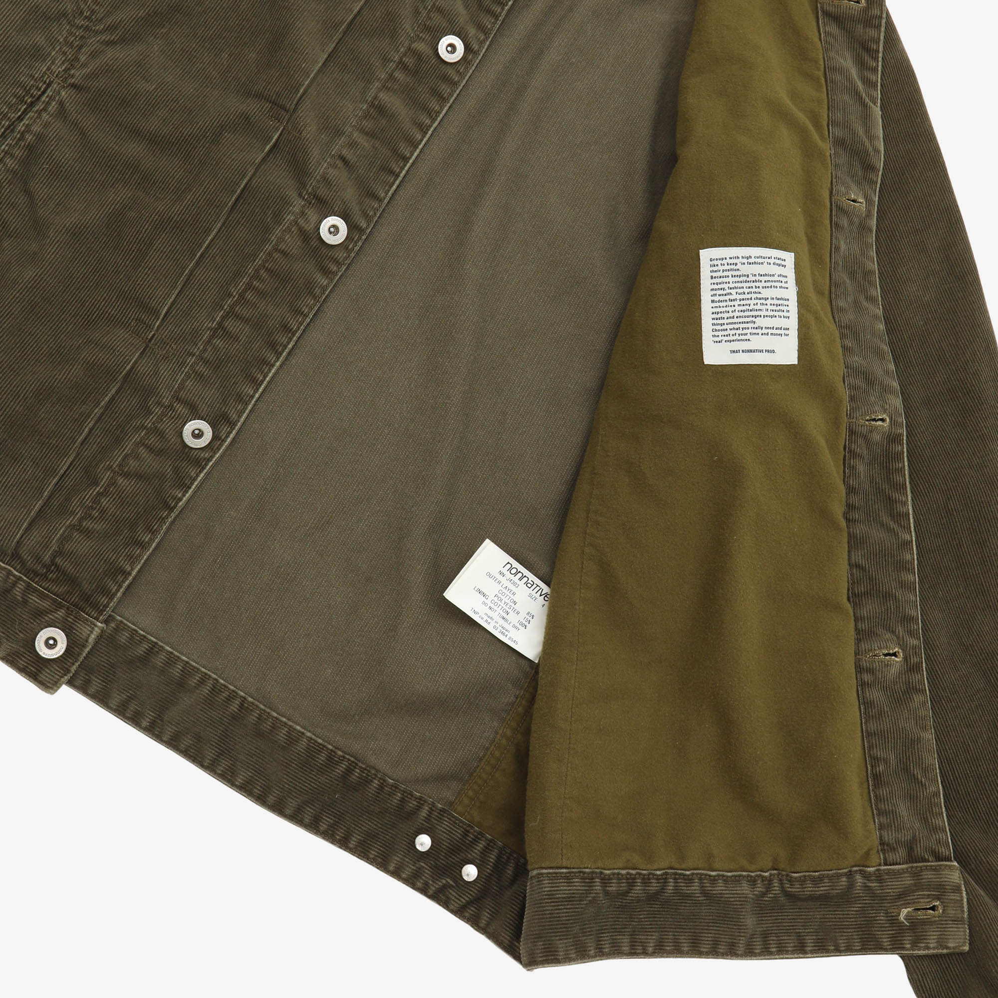 Cord Trucker Blouson