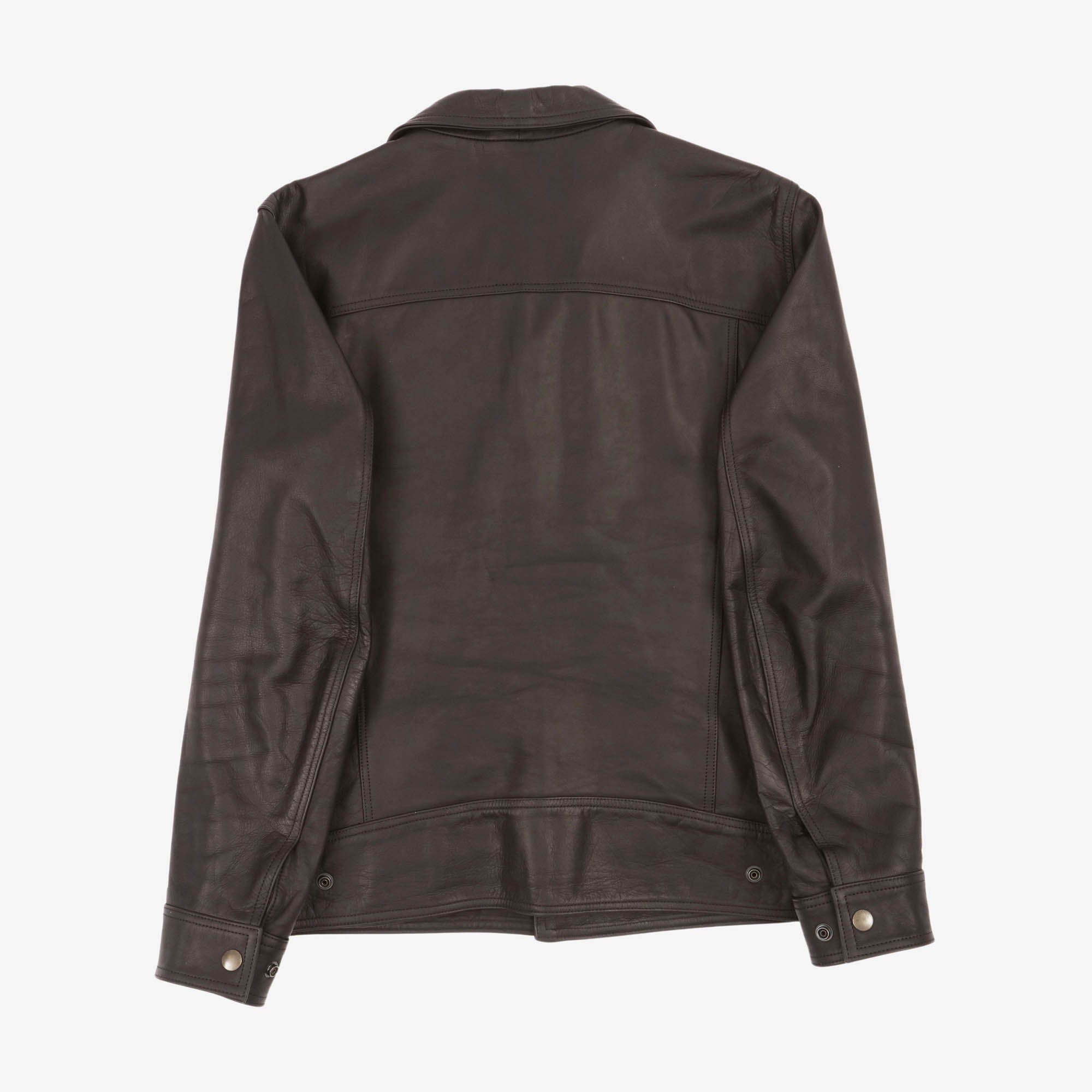 Leather Trucker Jacket (Shangri-La Heritage)