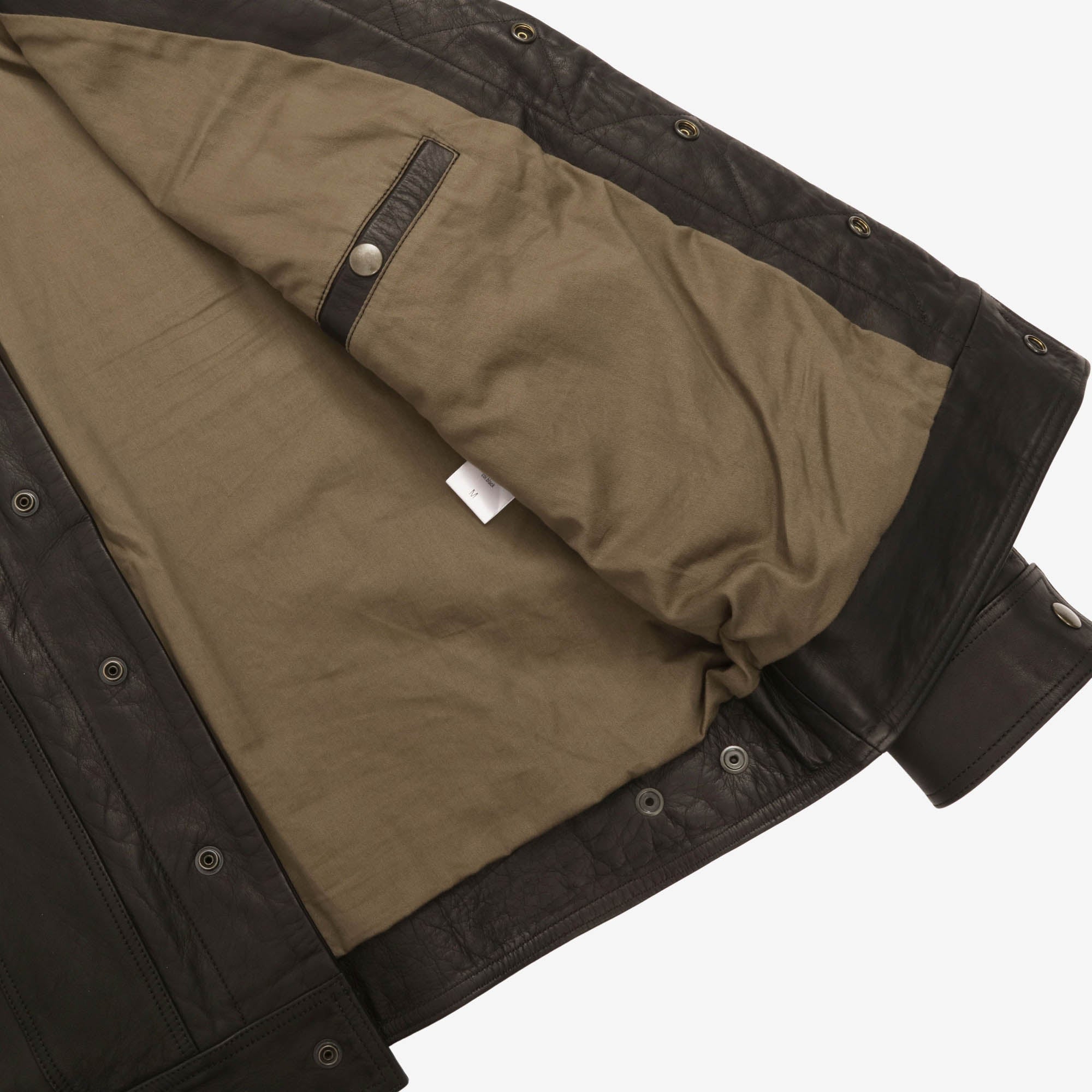 Leather Trucker Jacket (Shangri-La Heritage)