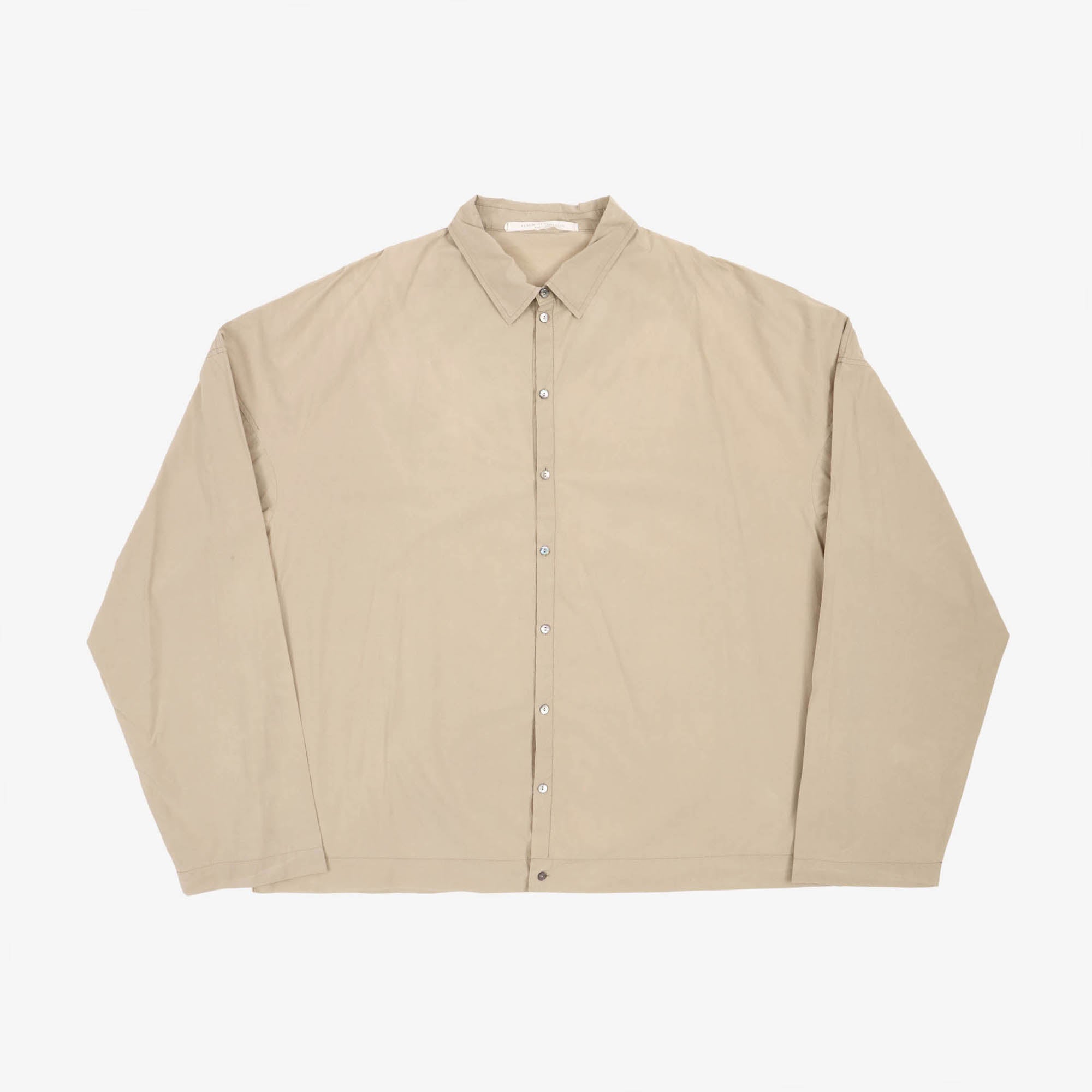 Oversized Poplin Shirt