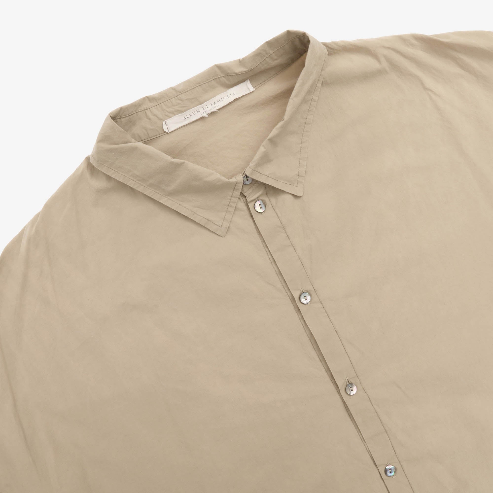 Oversized Poplin Shirt
