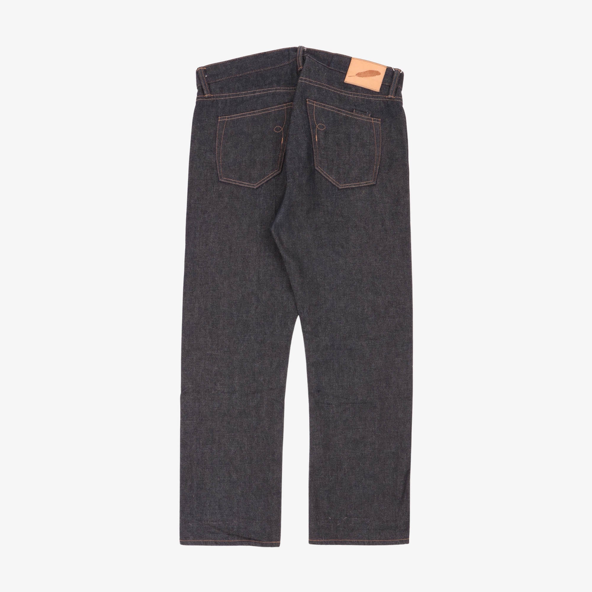 Stanton Slim Straight Selvedge Denim Jeans (36W X 28L)