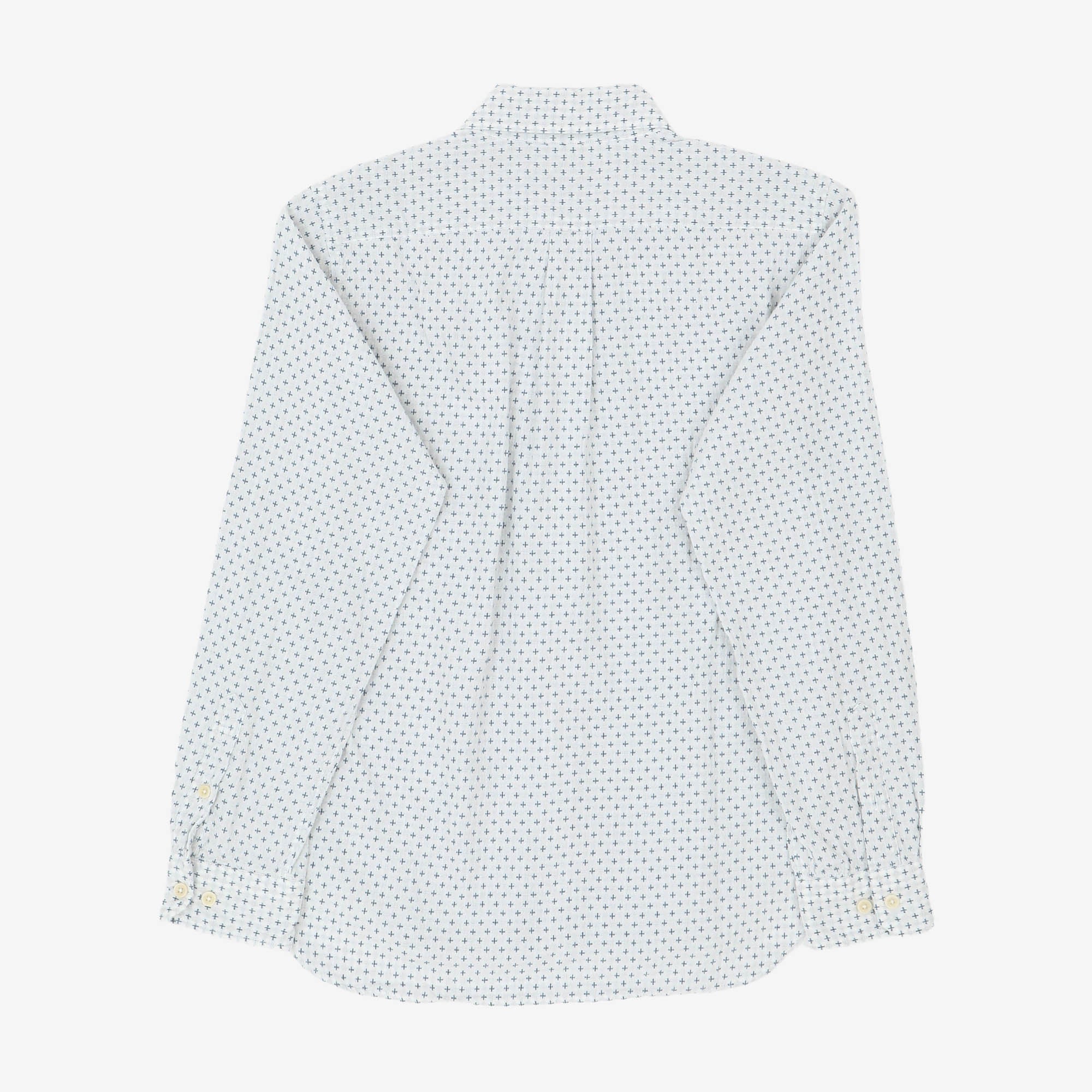 Shijira Weave Sashiko Pattern Shirt