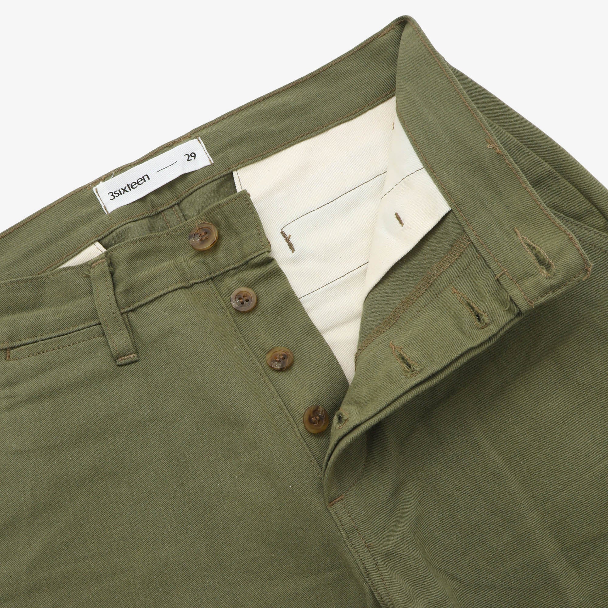 CH-55X Selvedge Chinos (29W X 30.5L)