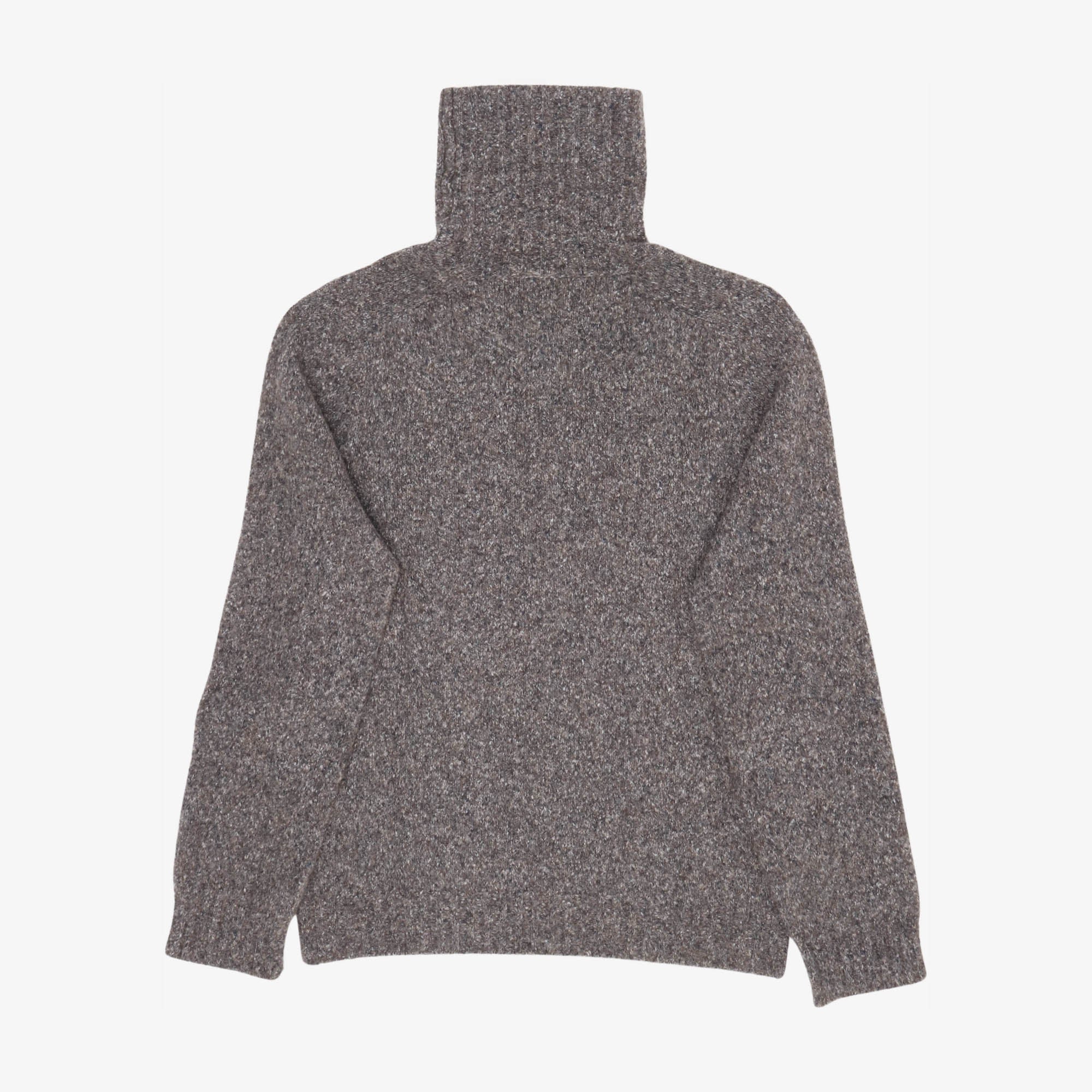 Turtleneck Wool Blend Sweater