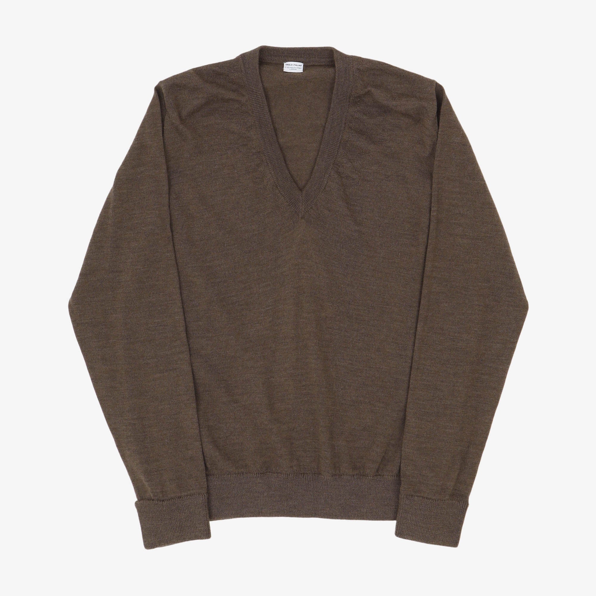 V Neck Merino Sweater