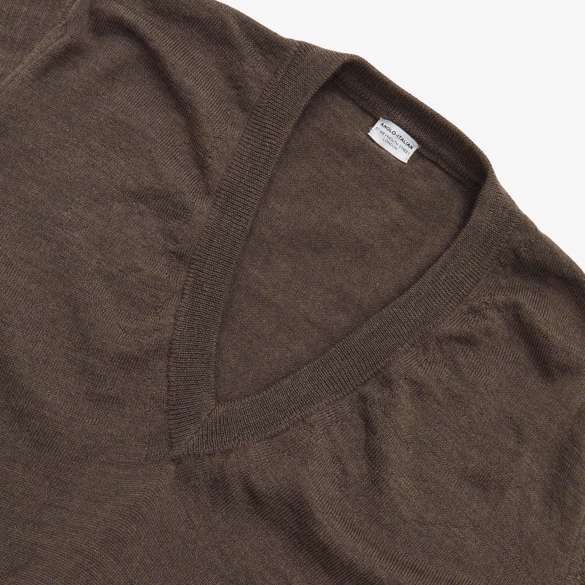 V Neck Merino Sweater