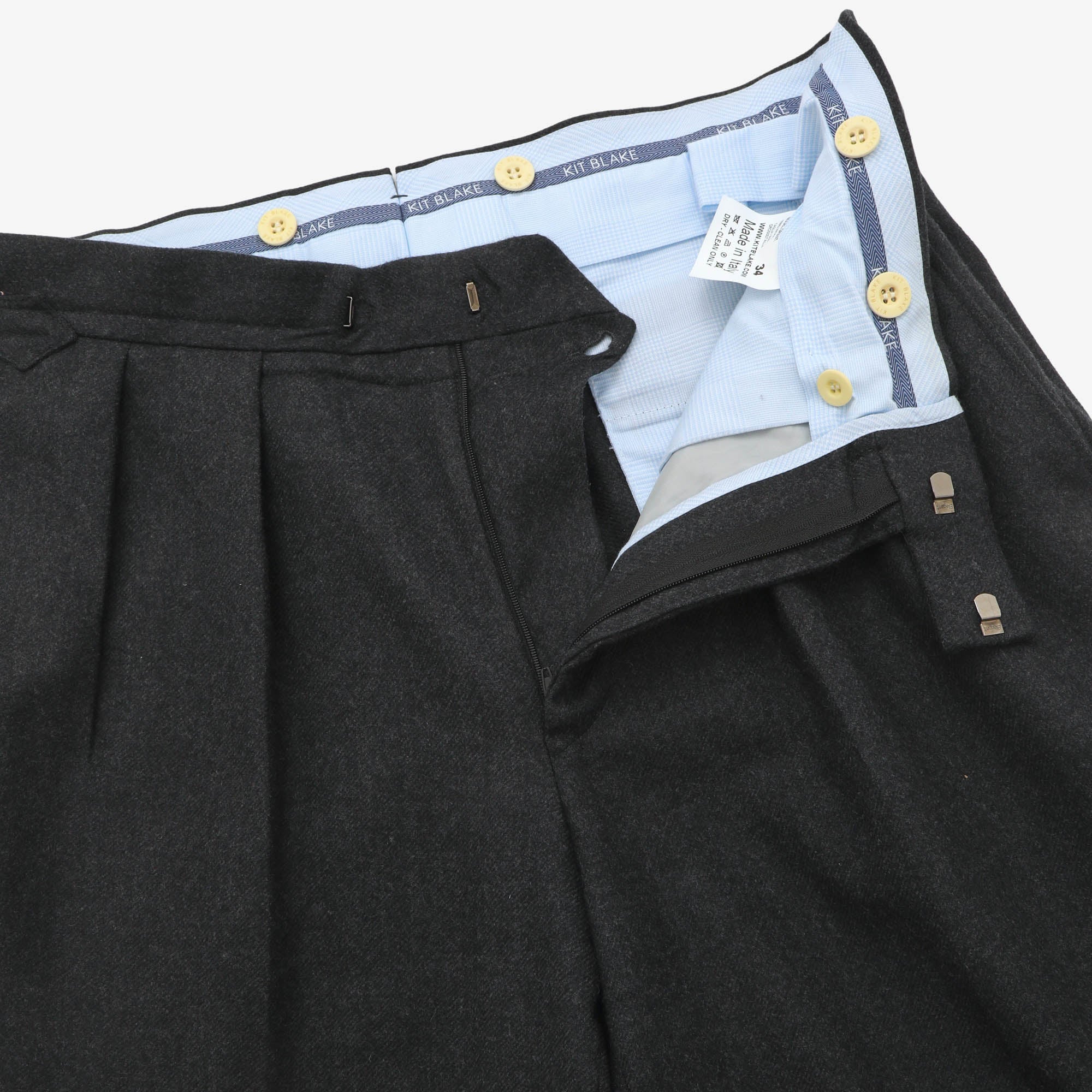 Grant Flannel Trousers (35W X 27L)