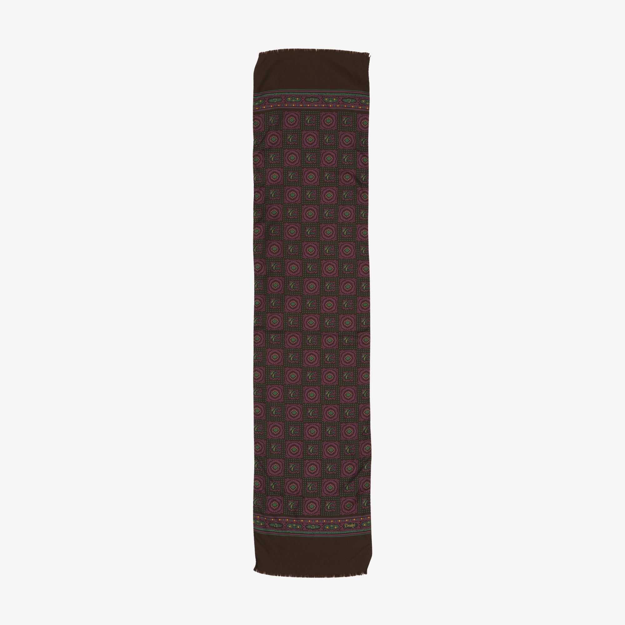 Silk Pattern Scarf